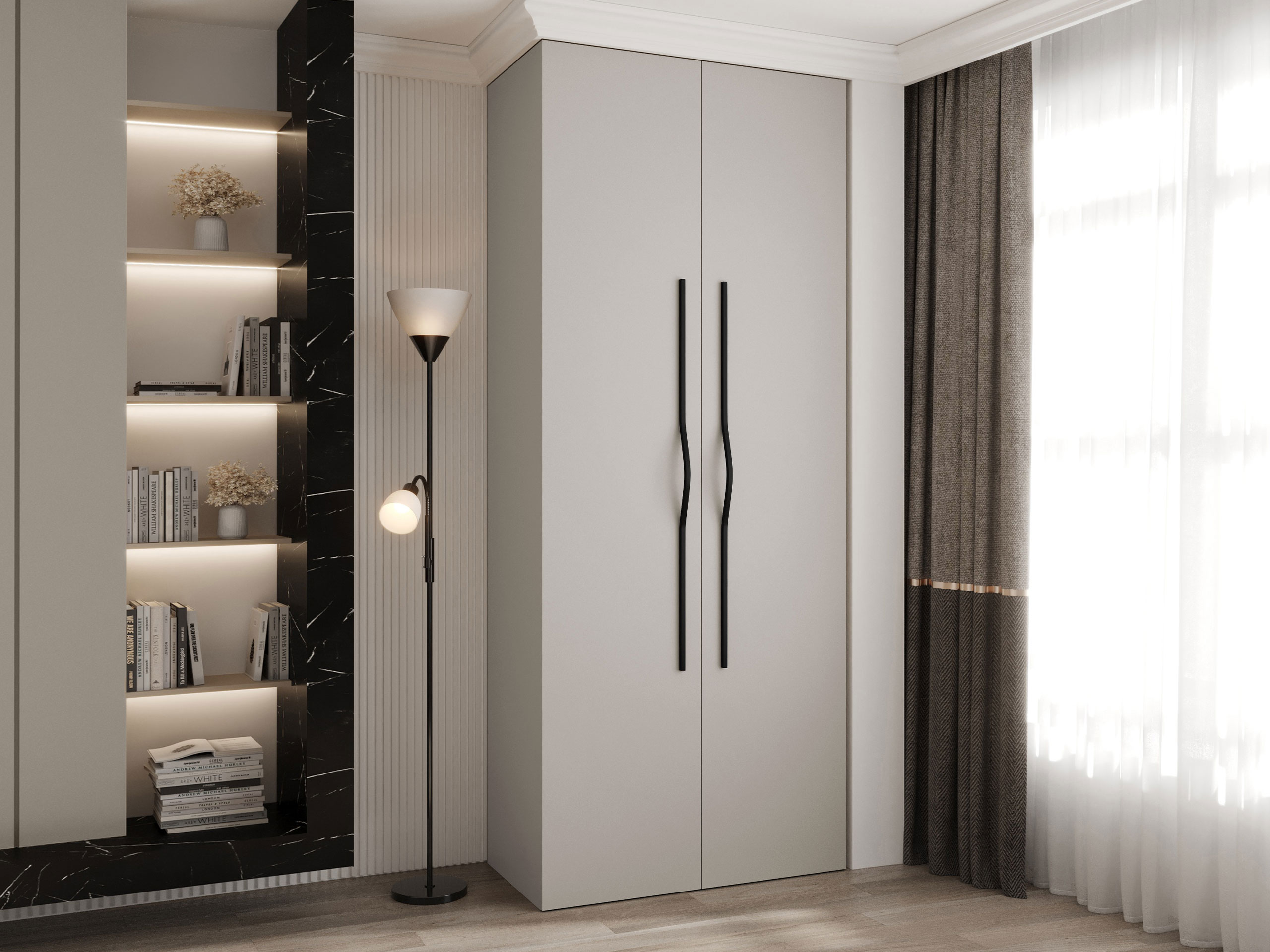 Kledingkast Hartford 562 (Kasjmier)