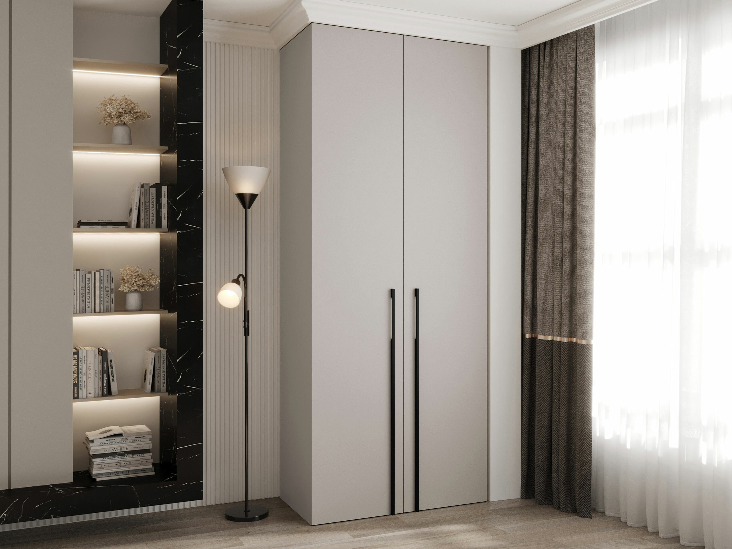 Kledingkast Hartford 569 (Kasjmier)