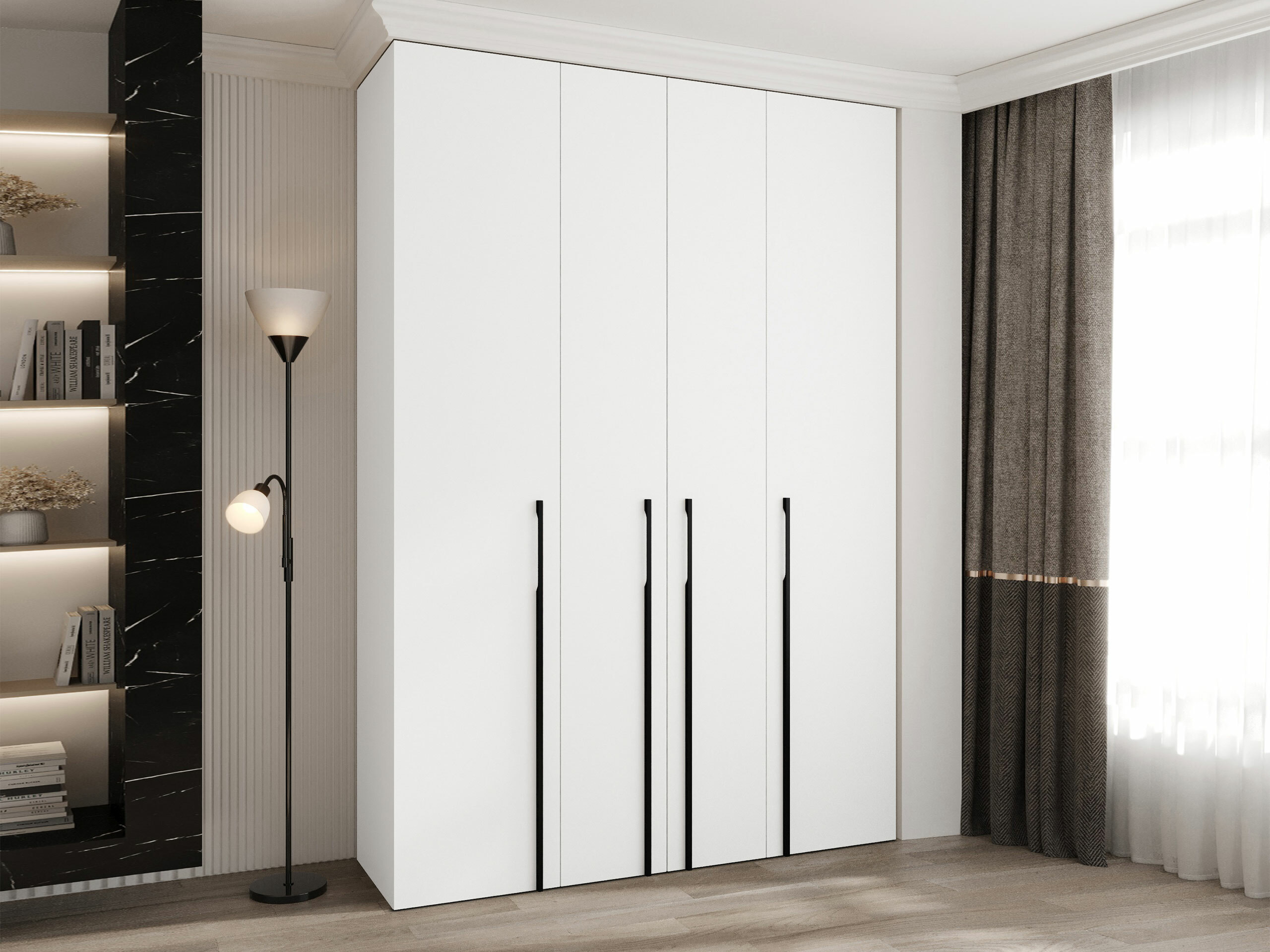 Kledingkast Hartford 570 (Wit)