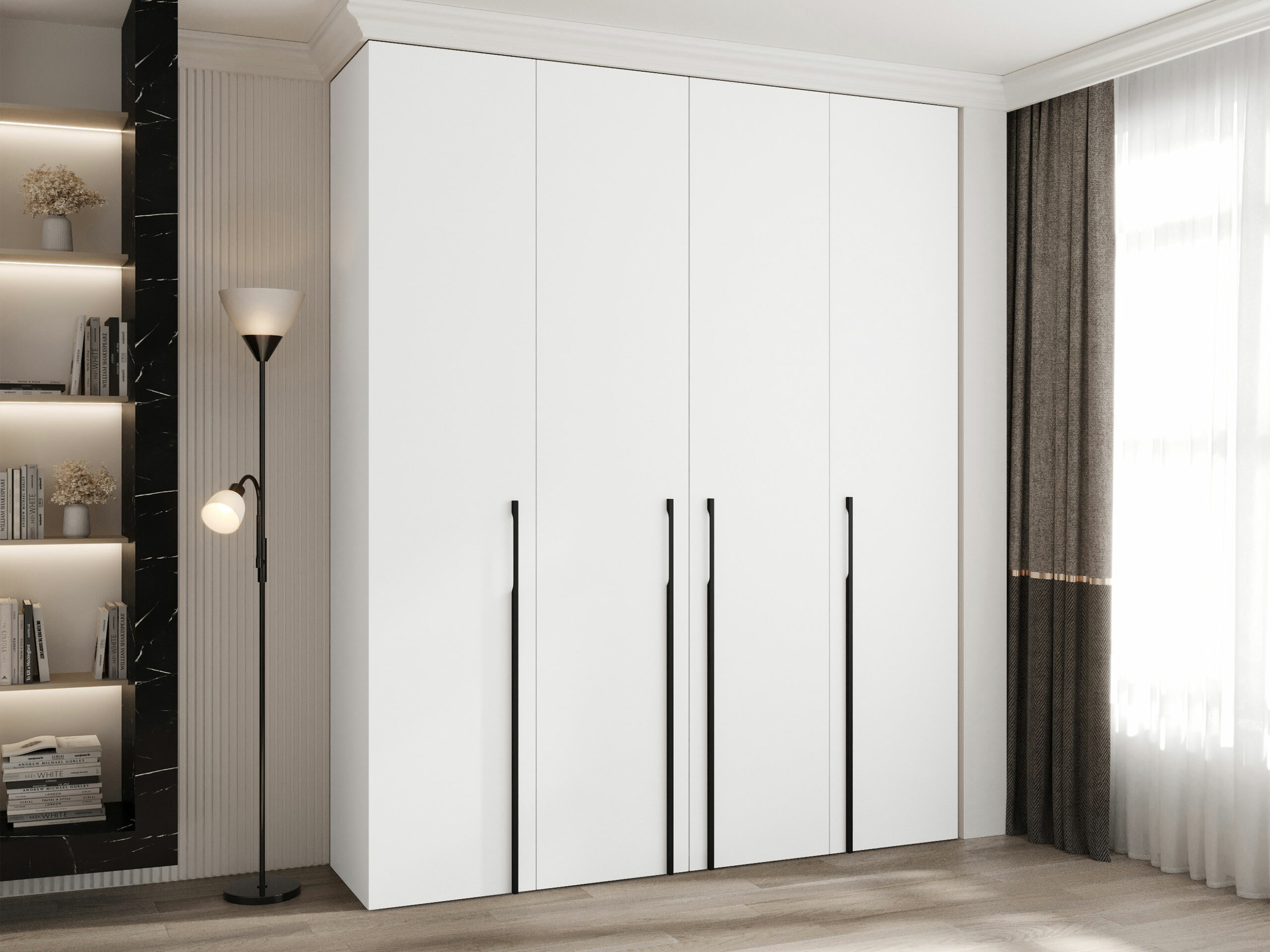 Kledingkast Hartford 570 (Wit)