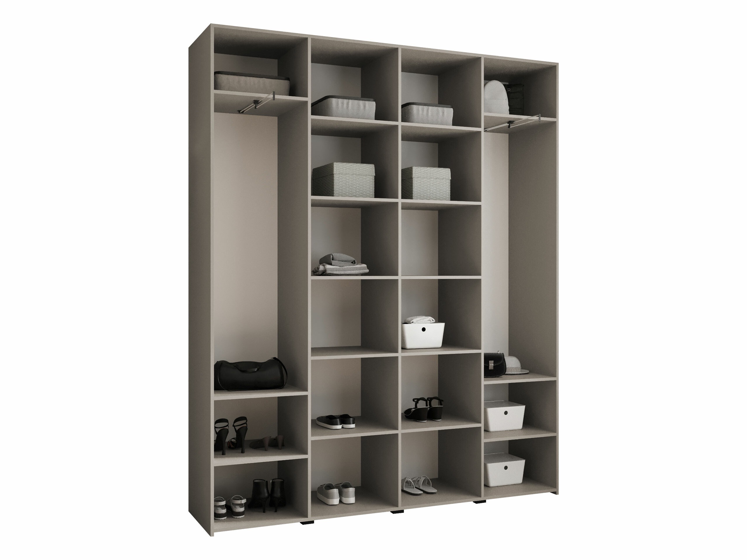 Kledingkast Hartford 570 (Wit)