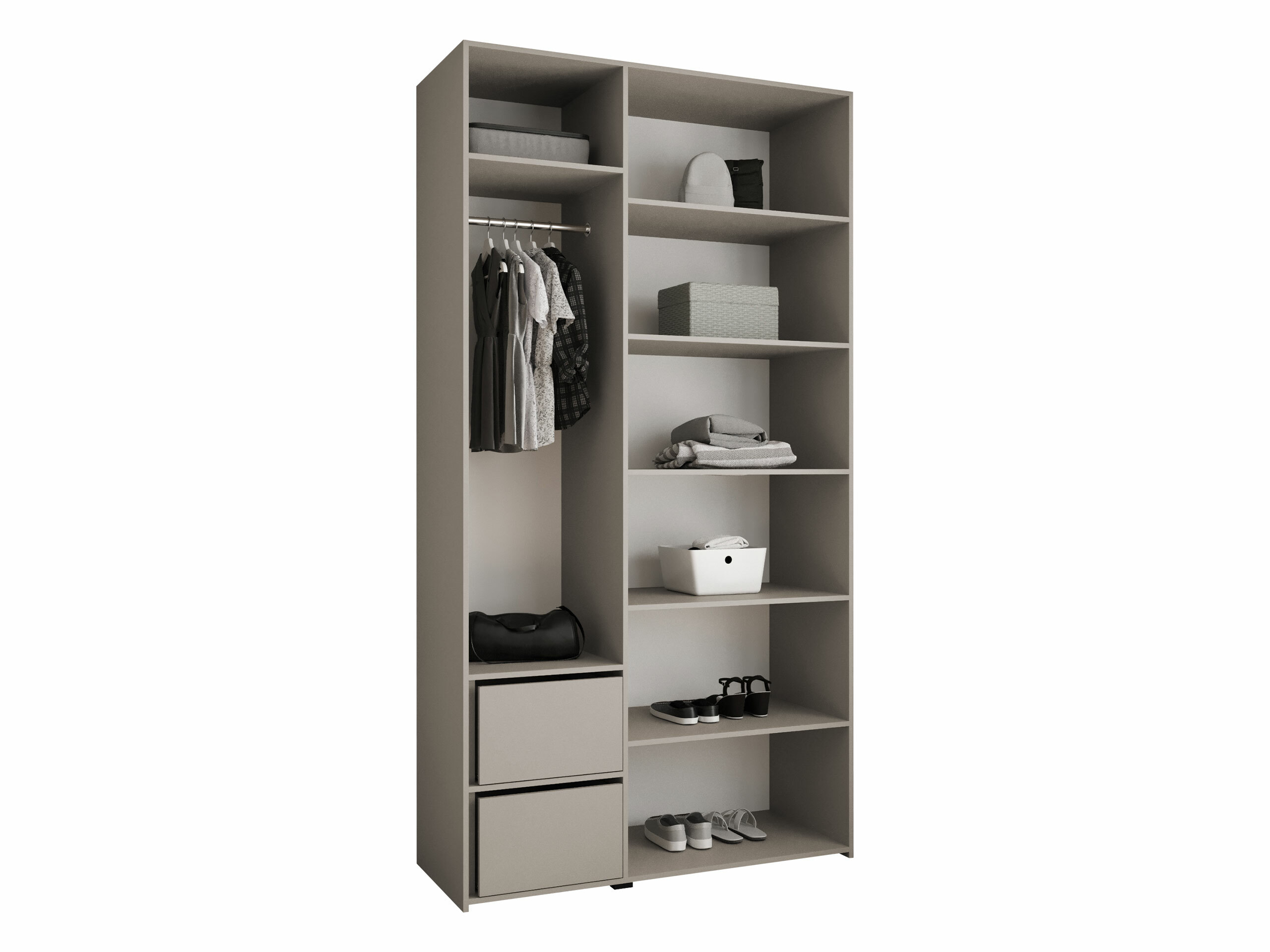 Kledingkast Hartford 571 (Kasjmier)