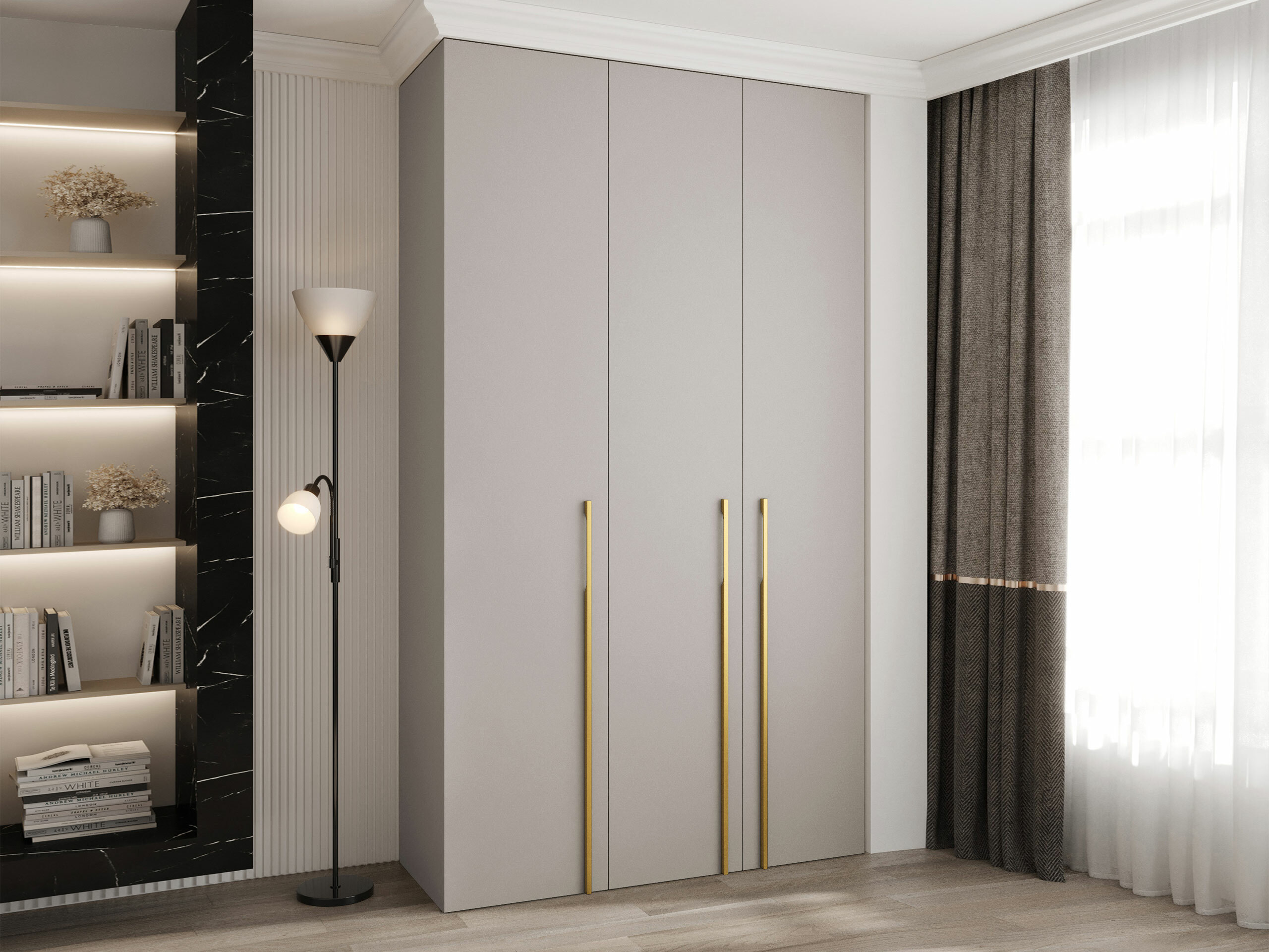 Kledingkast Hartford 571 (Kasjmier)