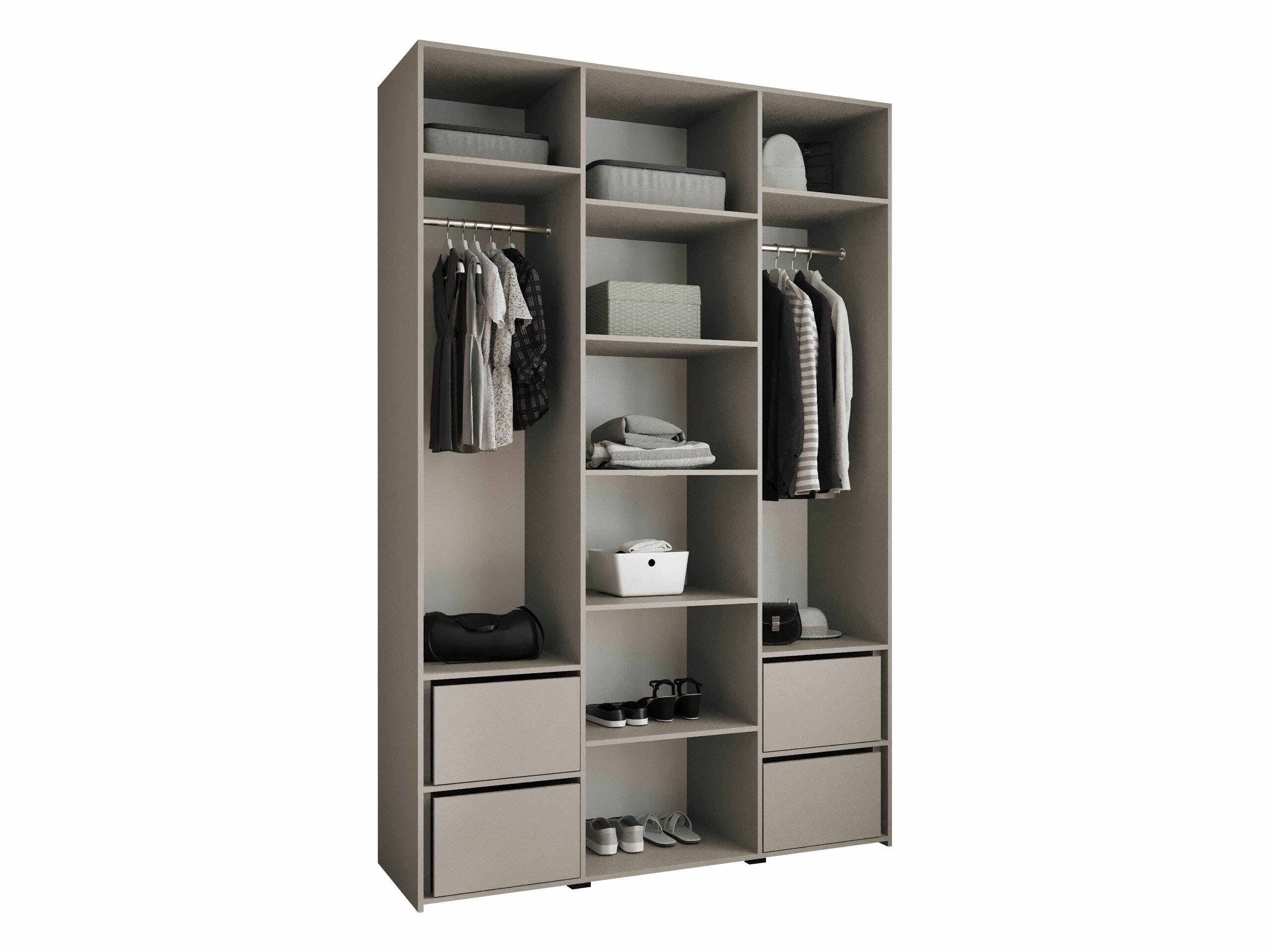 Kledingkast Hartford 571 (Kasjmier)