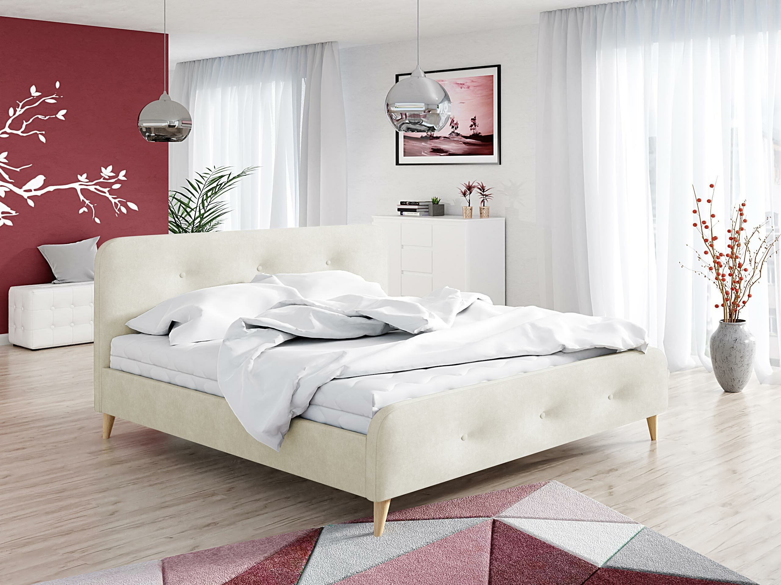 Bed Comfivo 350 (Crème)