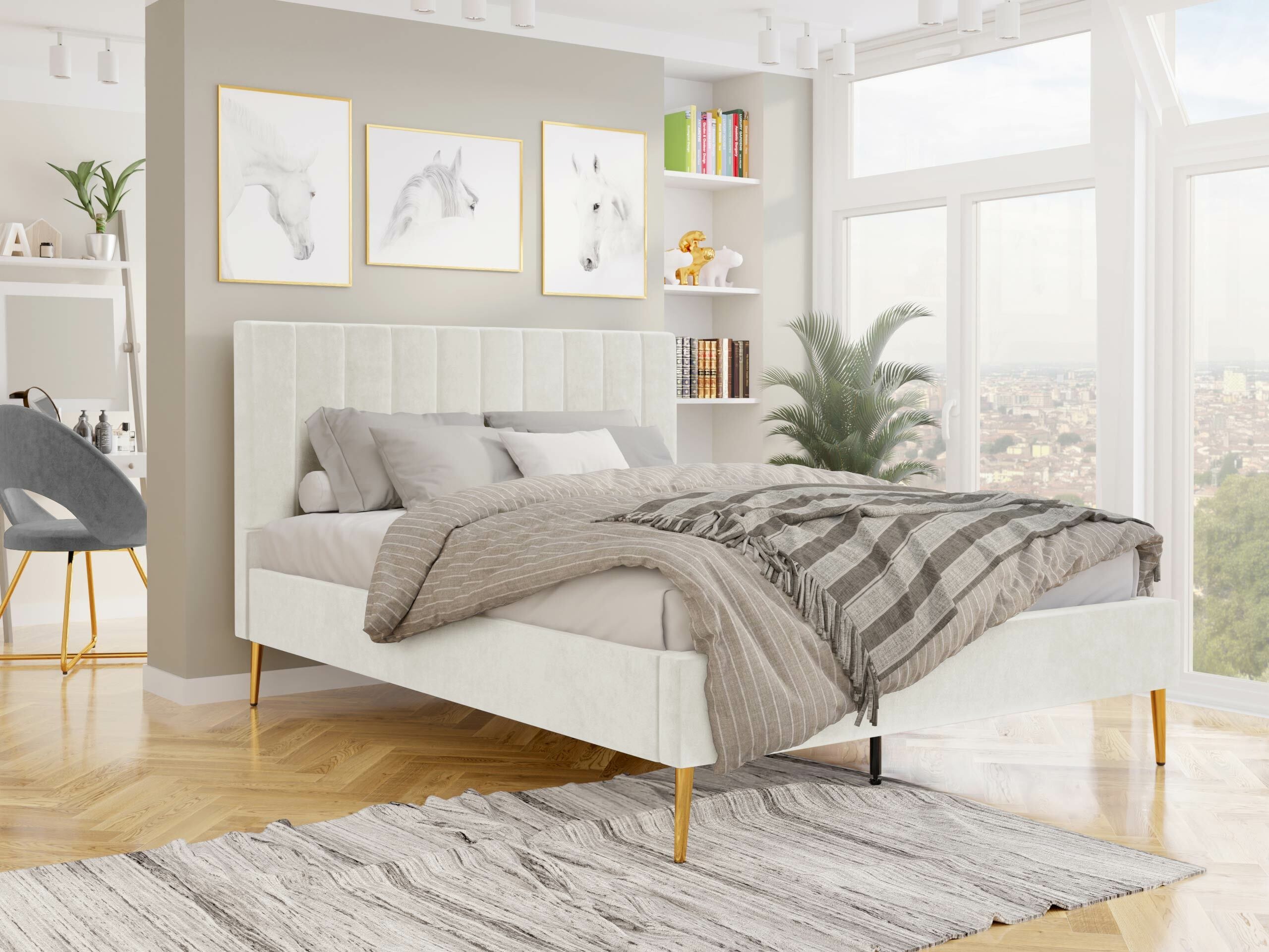 Bed Comfivo 351 (Crème)