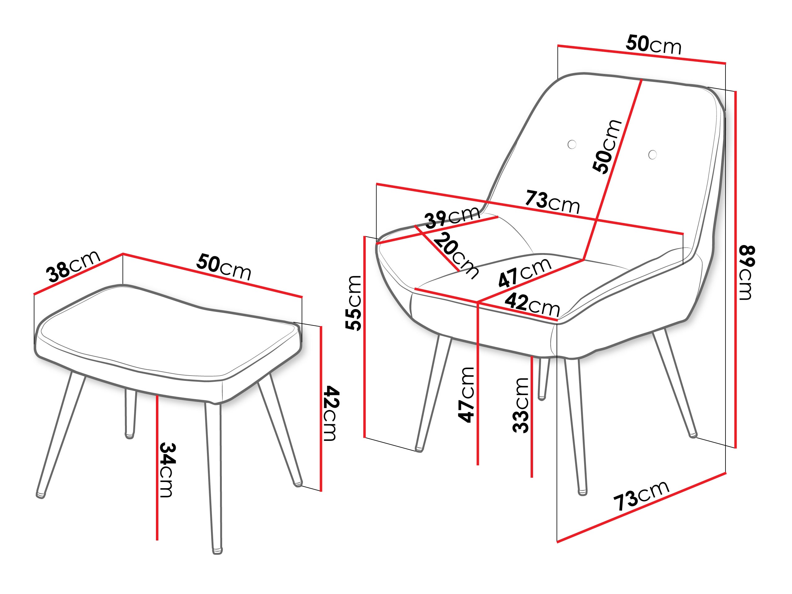Fauteuil Comfivo 467 (Sea 140)
