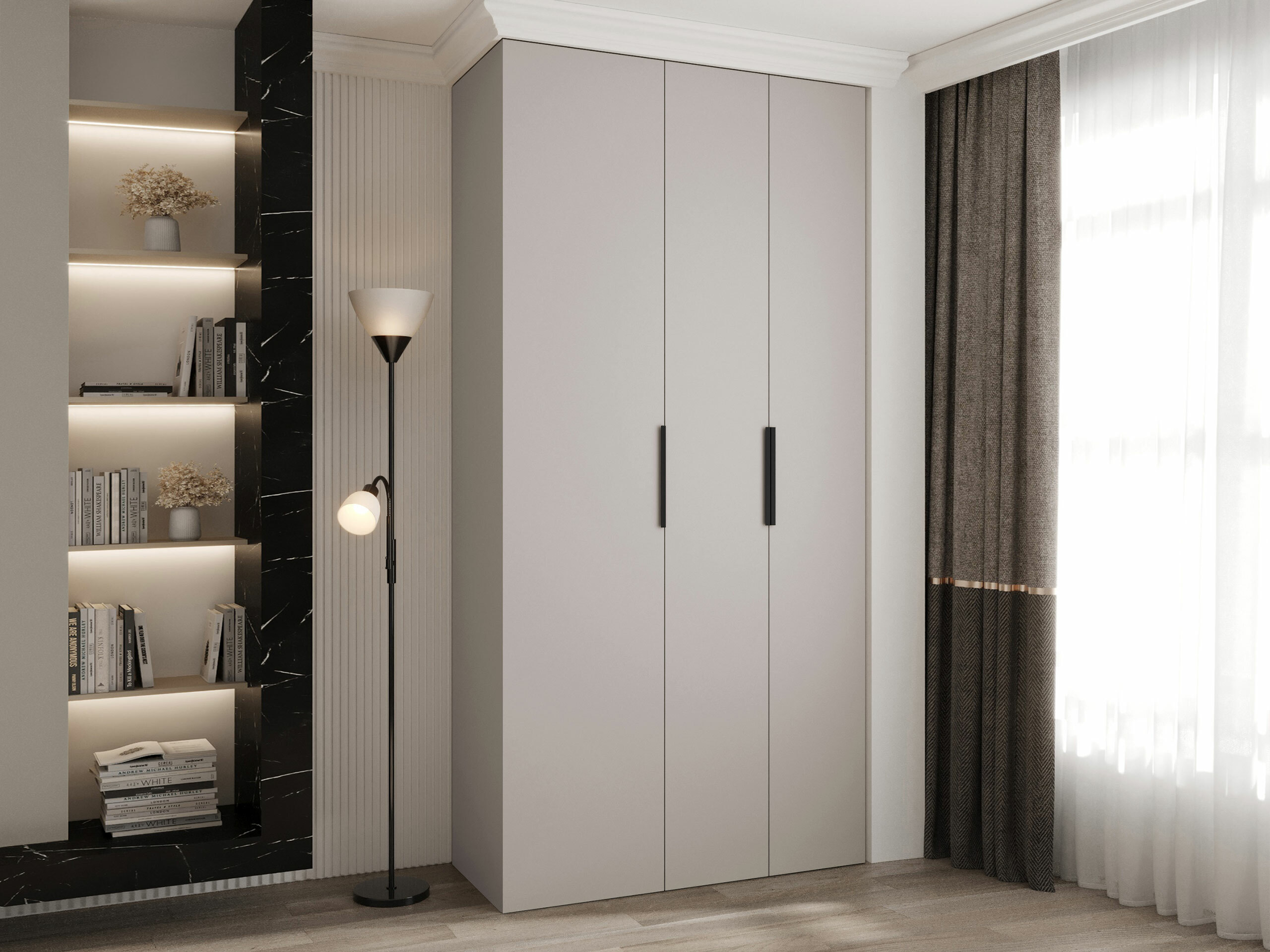 Kledingkast Hartford 573 (Kasjmier)