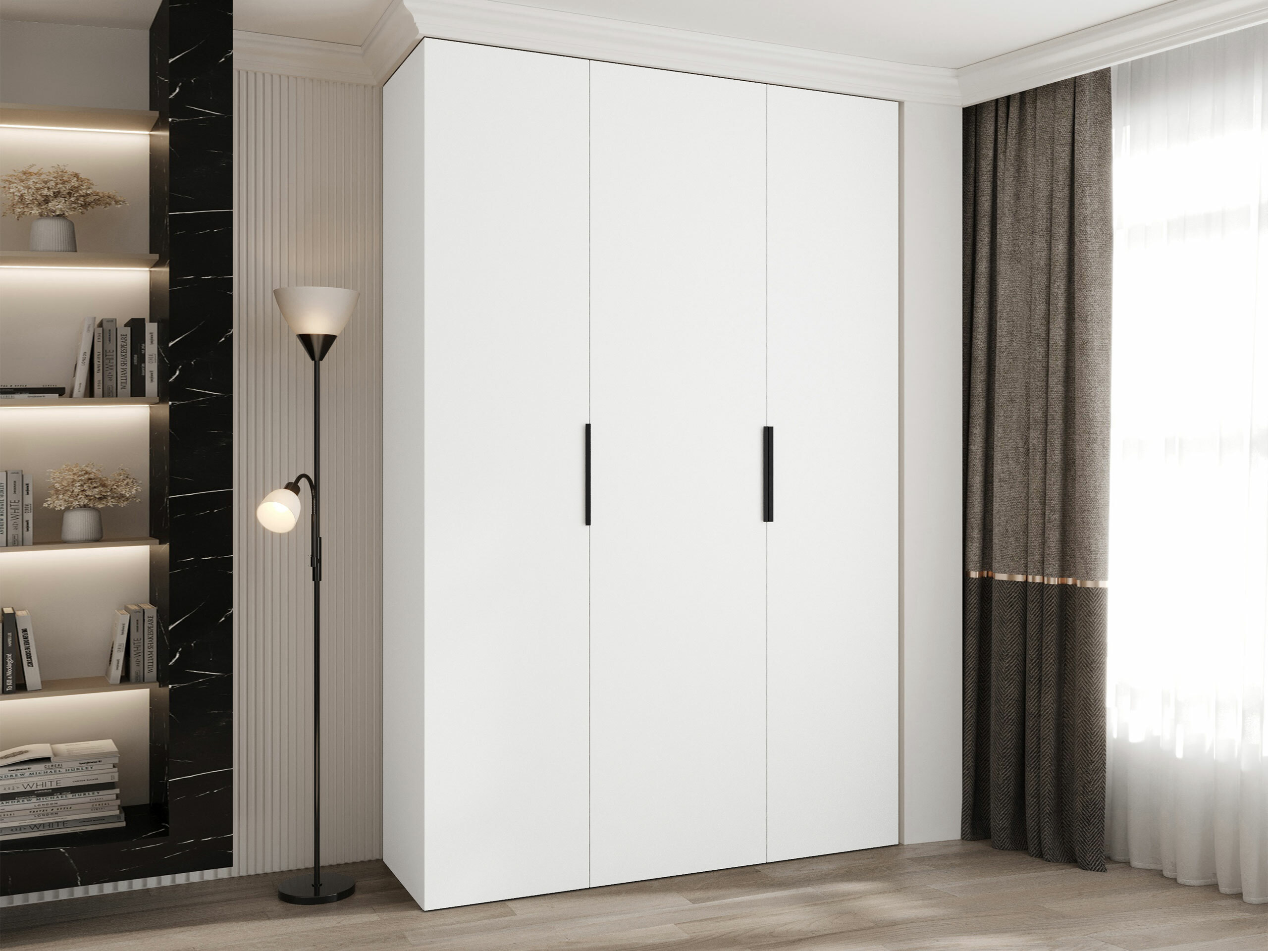 Kledingkast Hartford 573 (Wit)