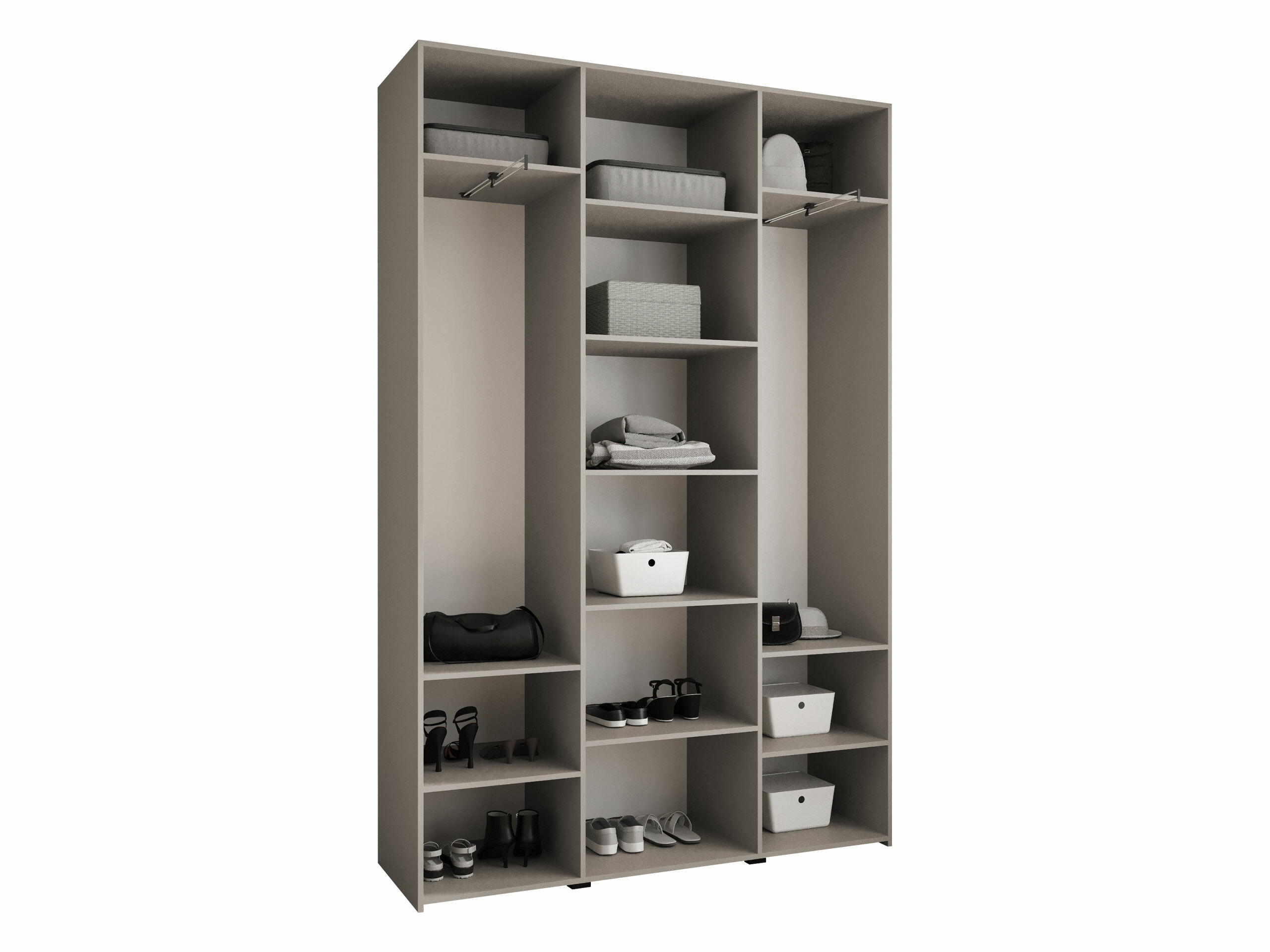 Kledingkast Hartford 573 (Wit)