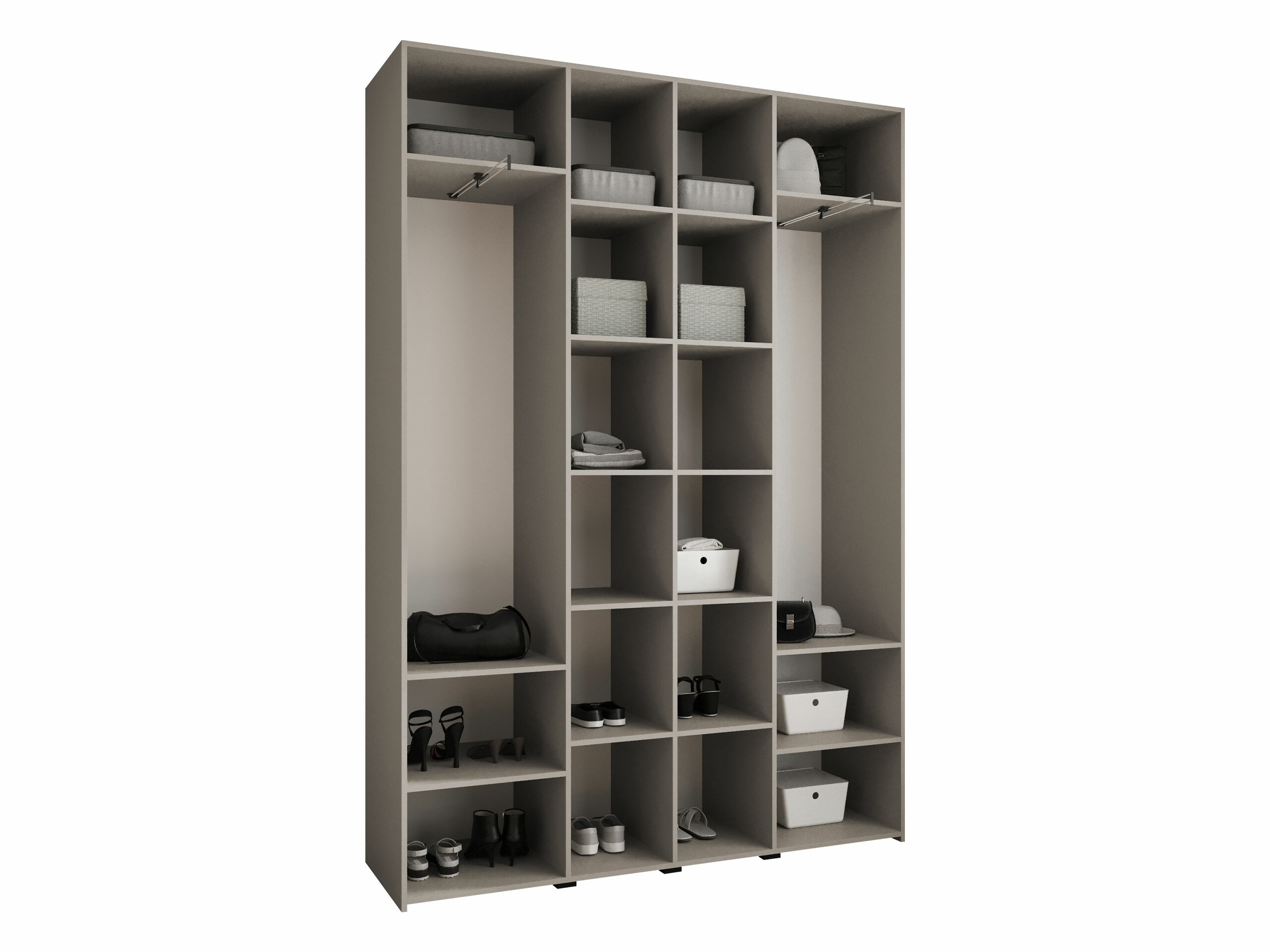 Kledingkast Hartford 574 (Wit)