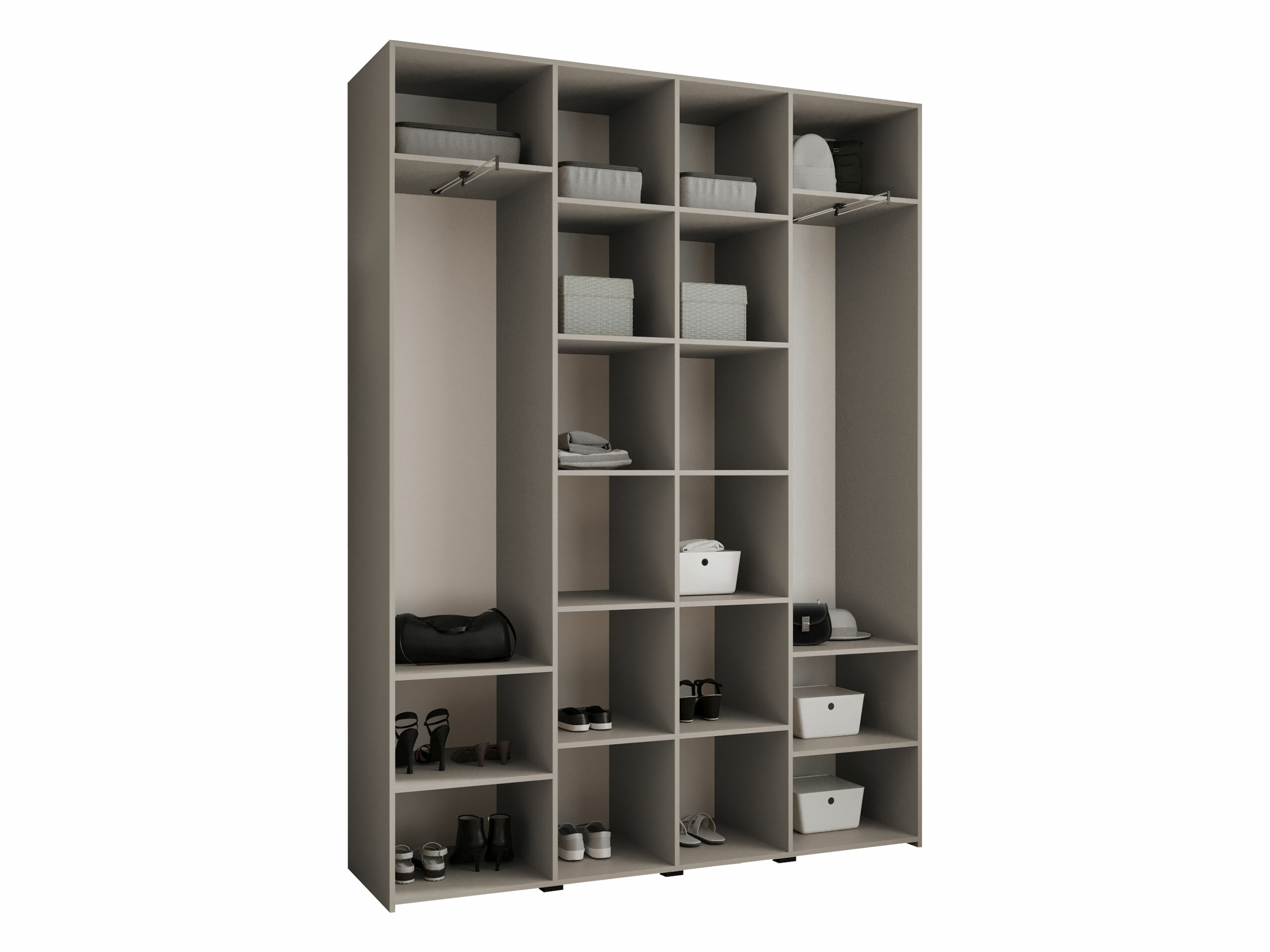 Kledingkast Hartford 574 (Wit)