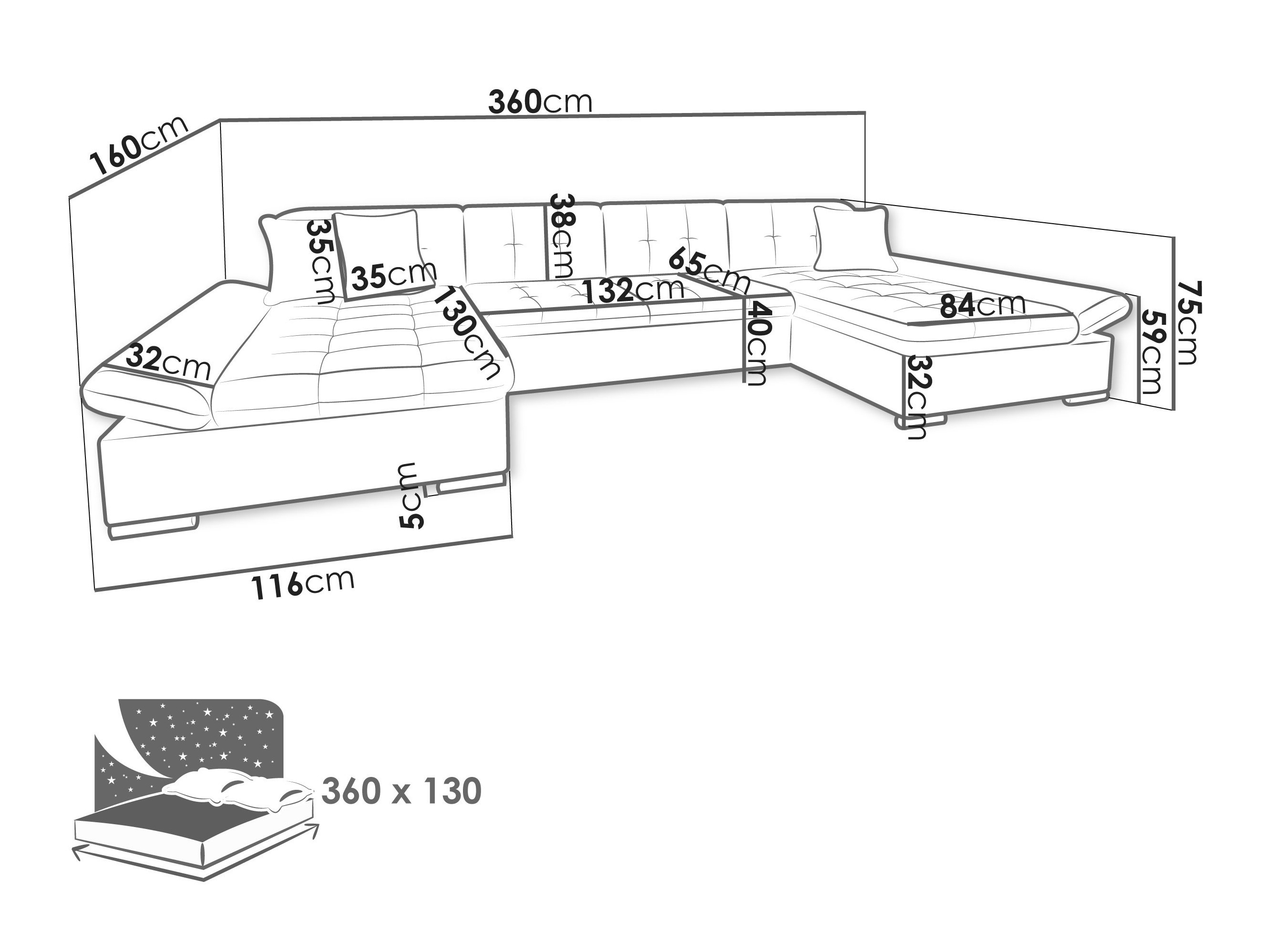 Hoekbank Comfivo Ficus (Boss 14)