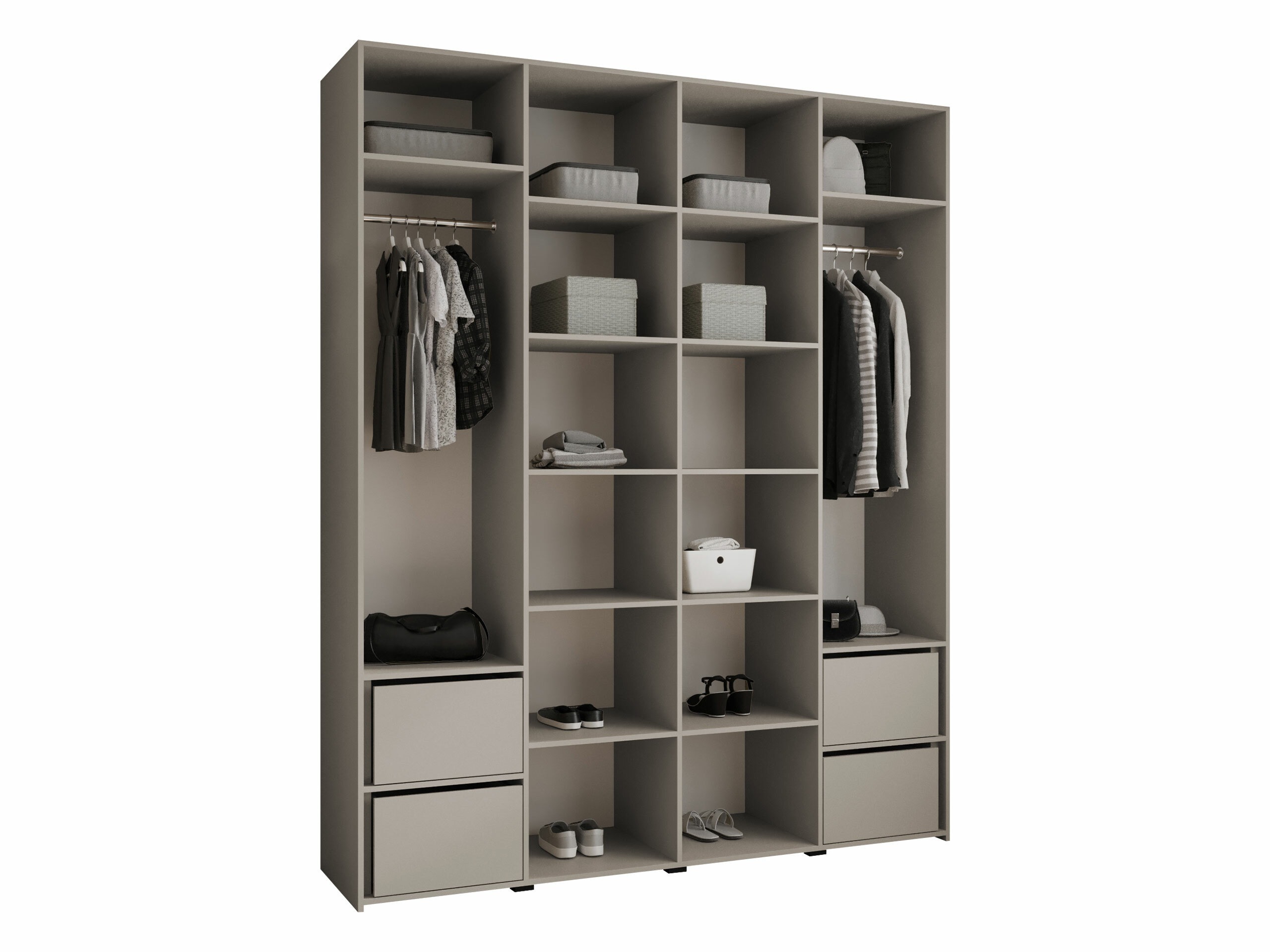 Kledingkast Hartford 574 (Kasjmier)