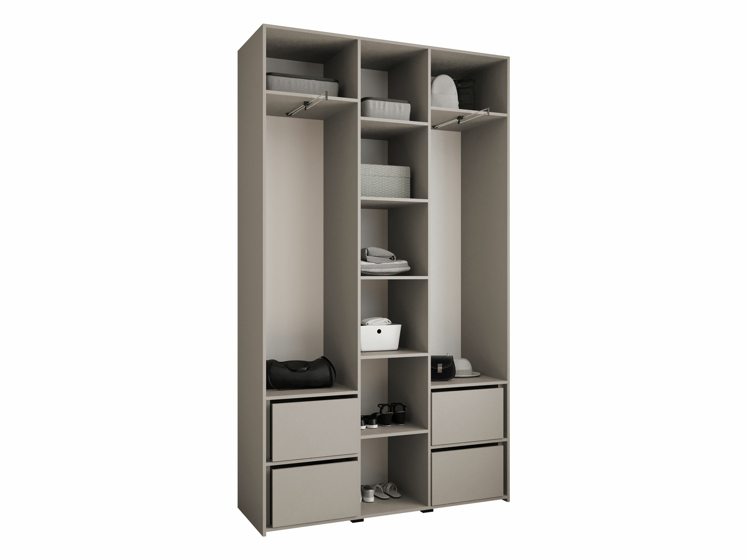 Kledingkast Hartford 544 (Kasjmier)