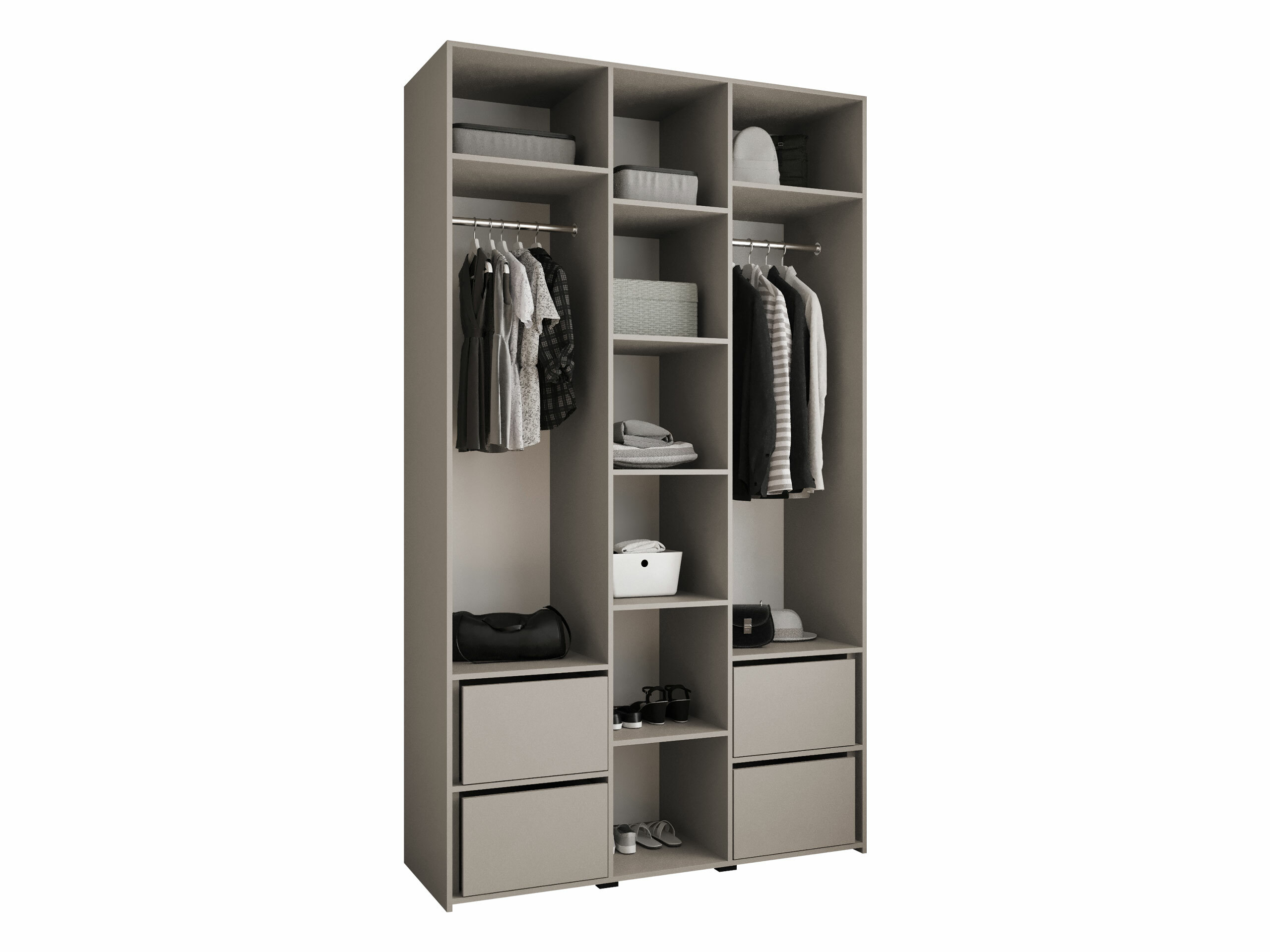 Kledingkast Hartford 544 (Kasjmier)