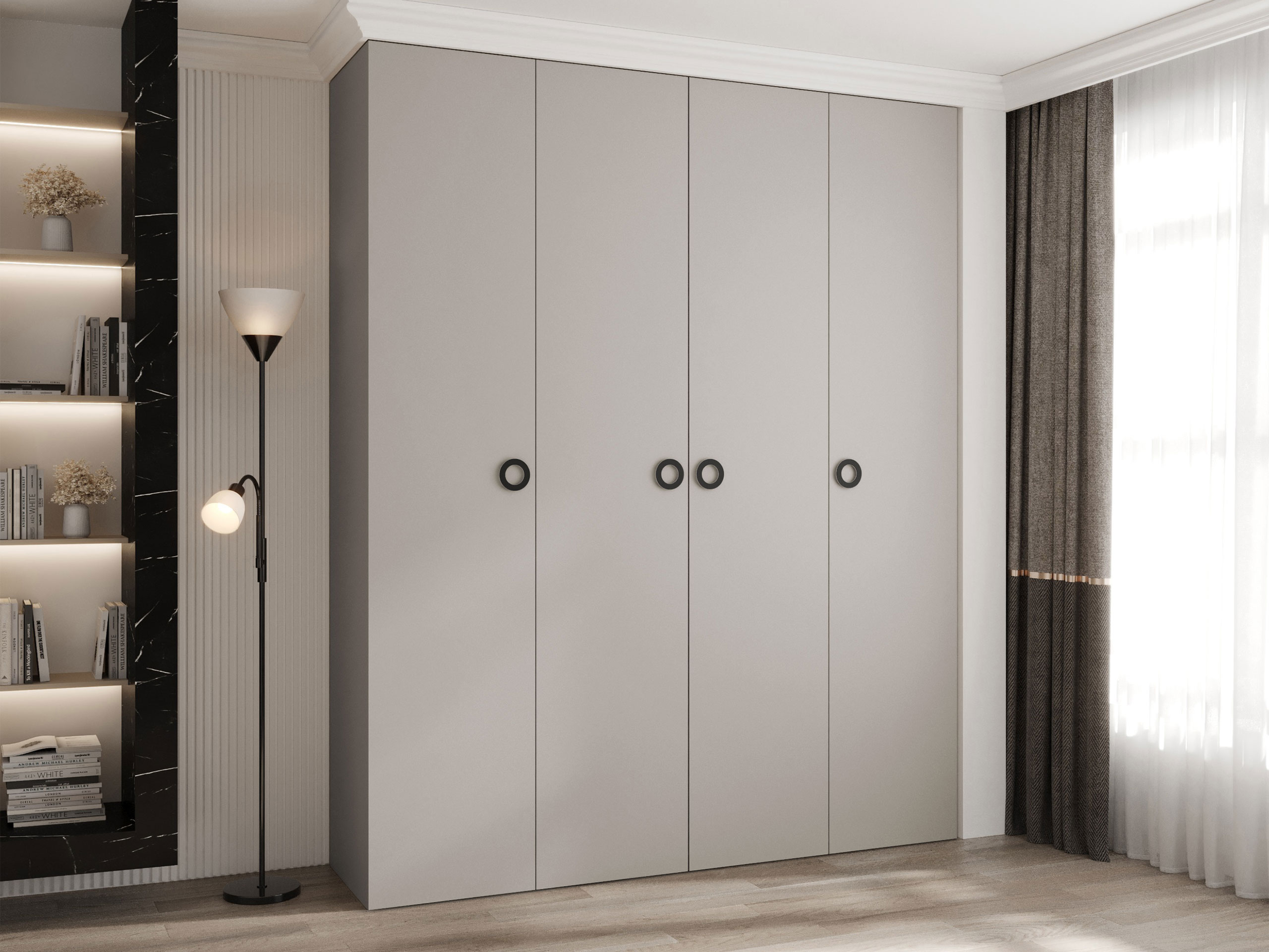 Kledingkast Hartford 554 (Kasjmier)