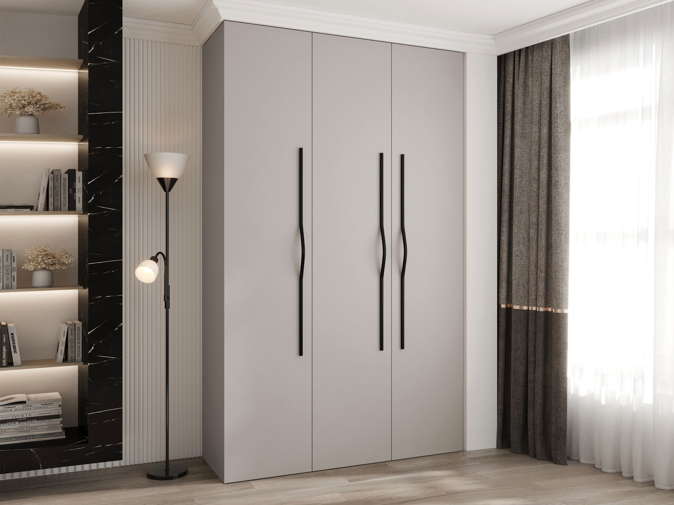 Kledingkast Hartford 563 (Kasjmier)