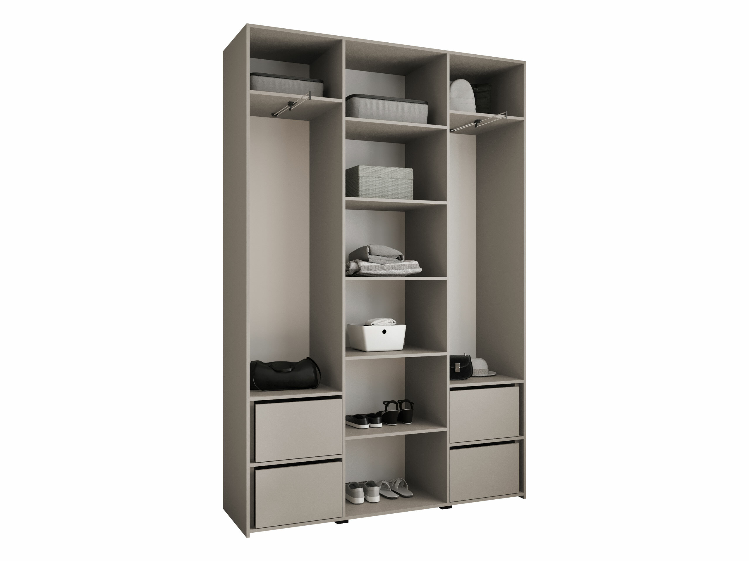 Kledingkast Hartford 563 (Kasjmier)