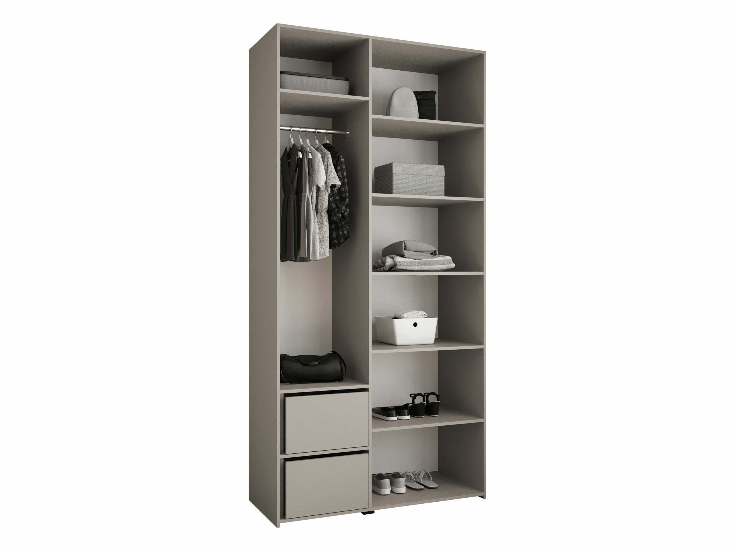 Kledingkast Hartford 563 (Wit)