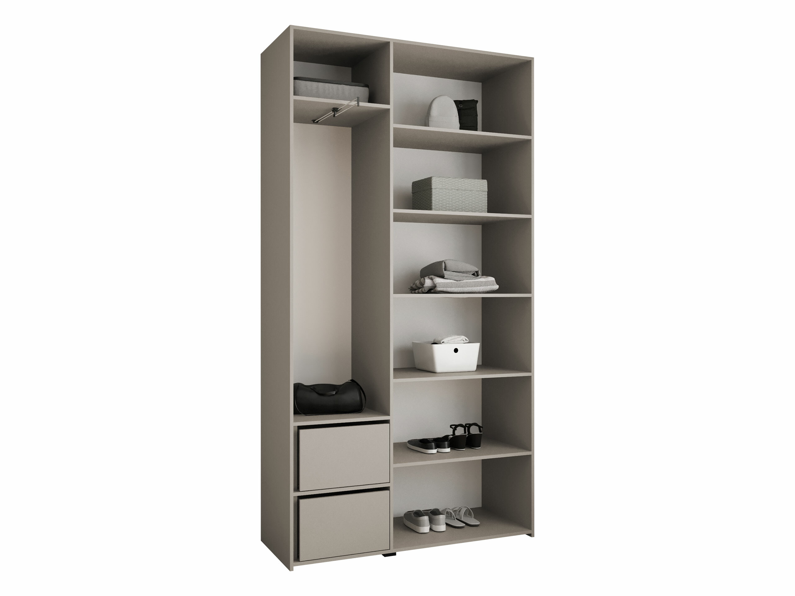 Kledingkast Hartford 563 (Wit)