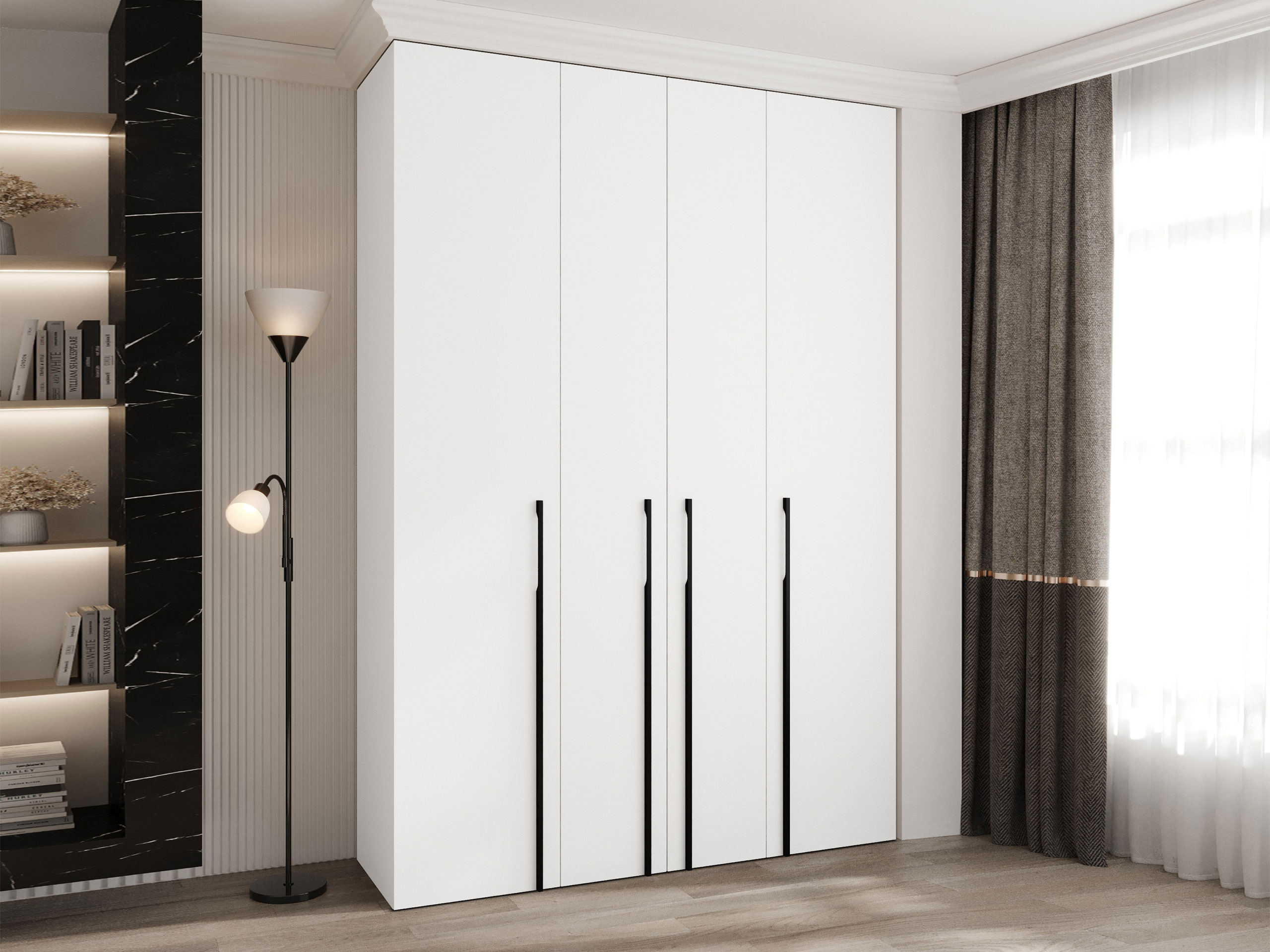 Kledingkast Hartford 570 (Wit)