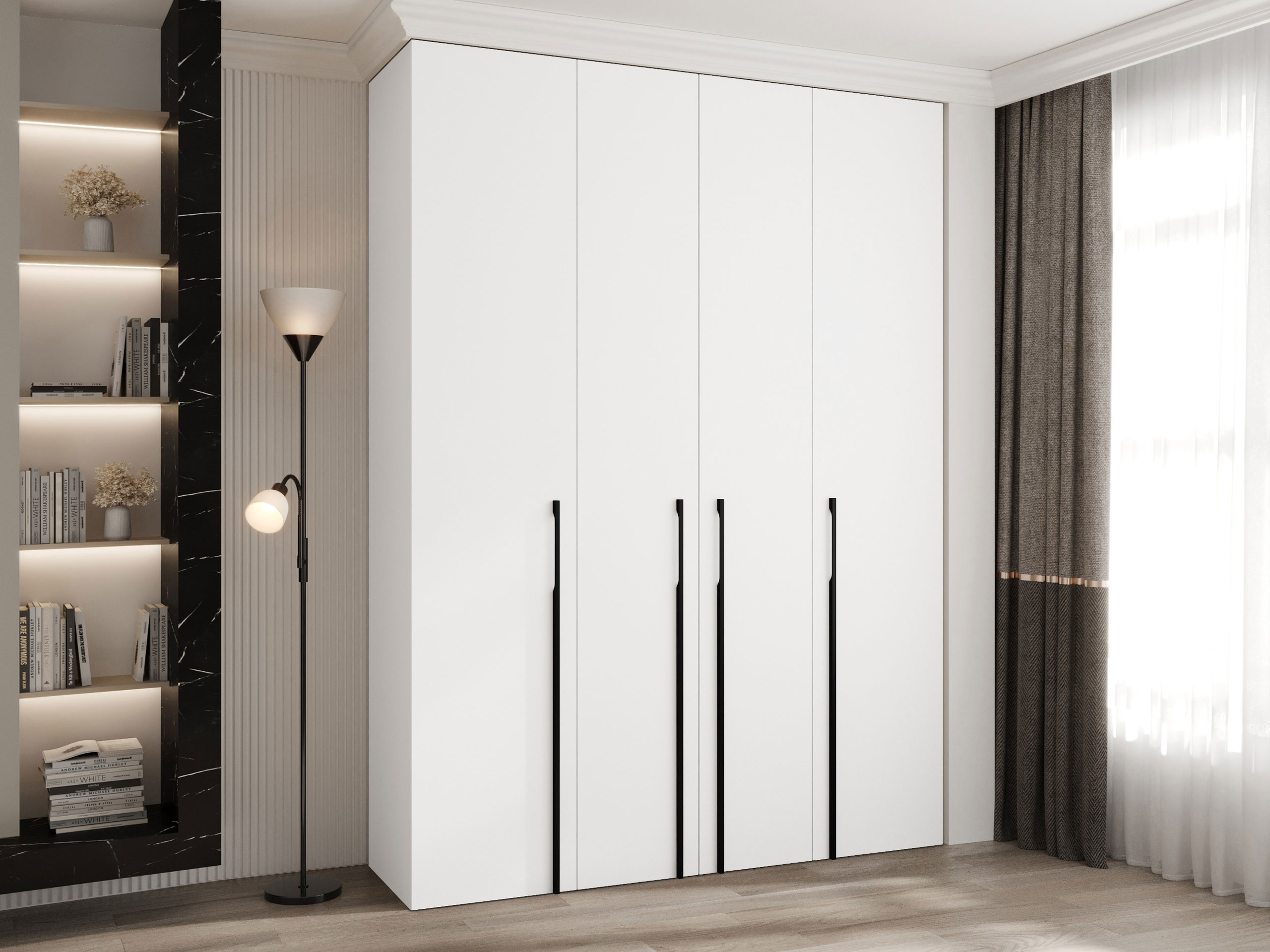 Kledingkast Hartford 570 (Wit)