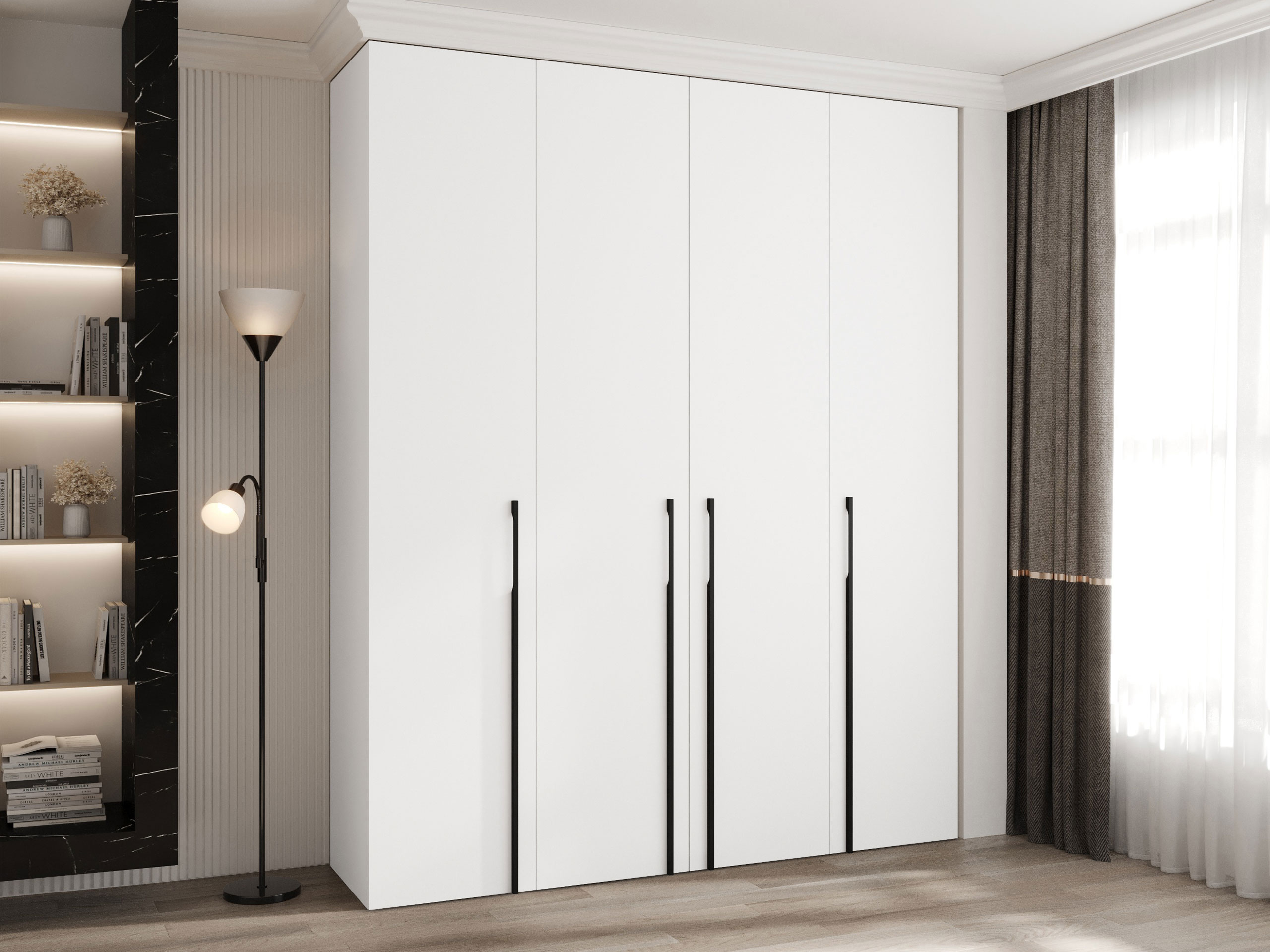 Kledingkast Hartford 570 (Wit)