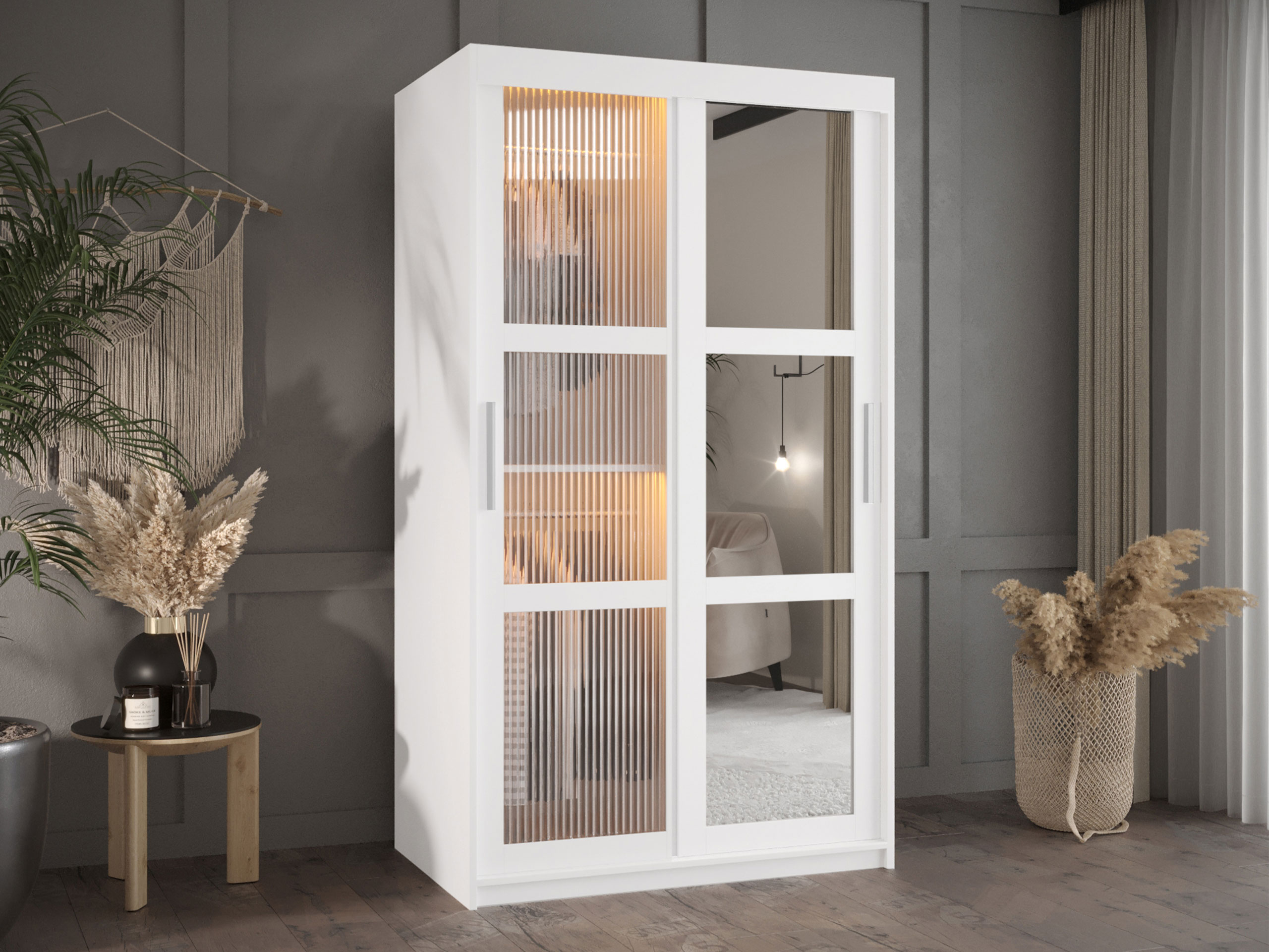 Kledingkast Hartford 576 (Wit)