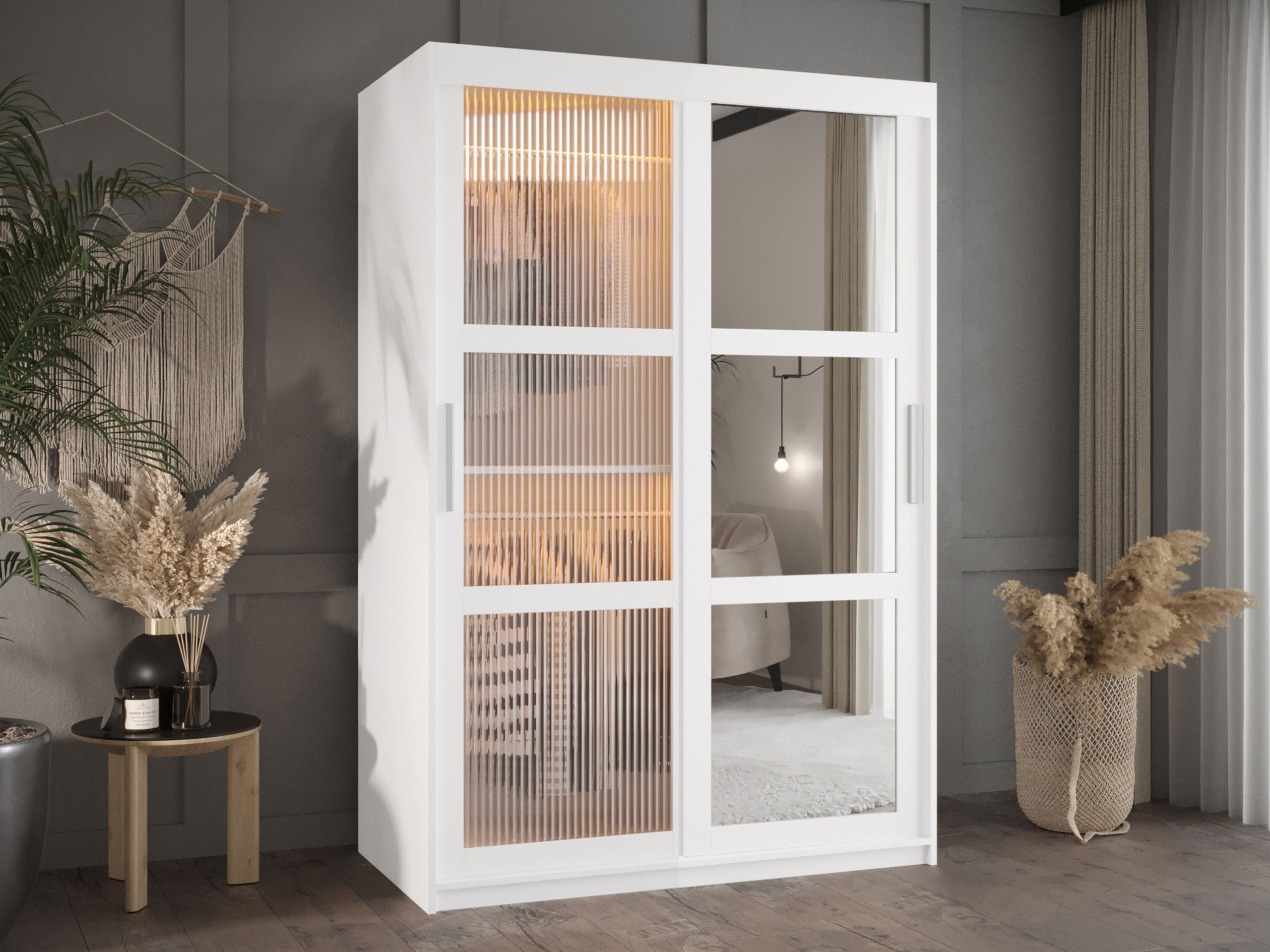 Kledingkast Hartford 576 (Wit)