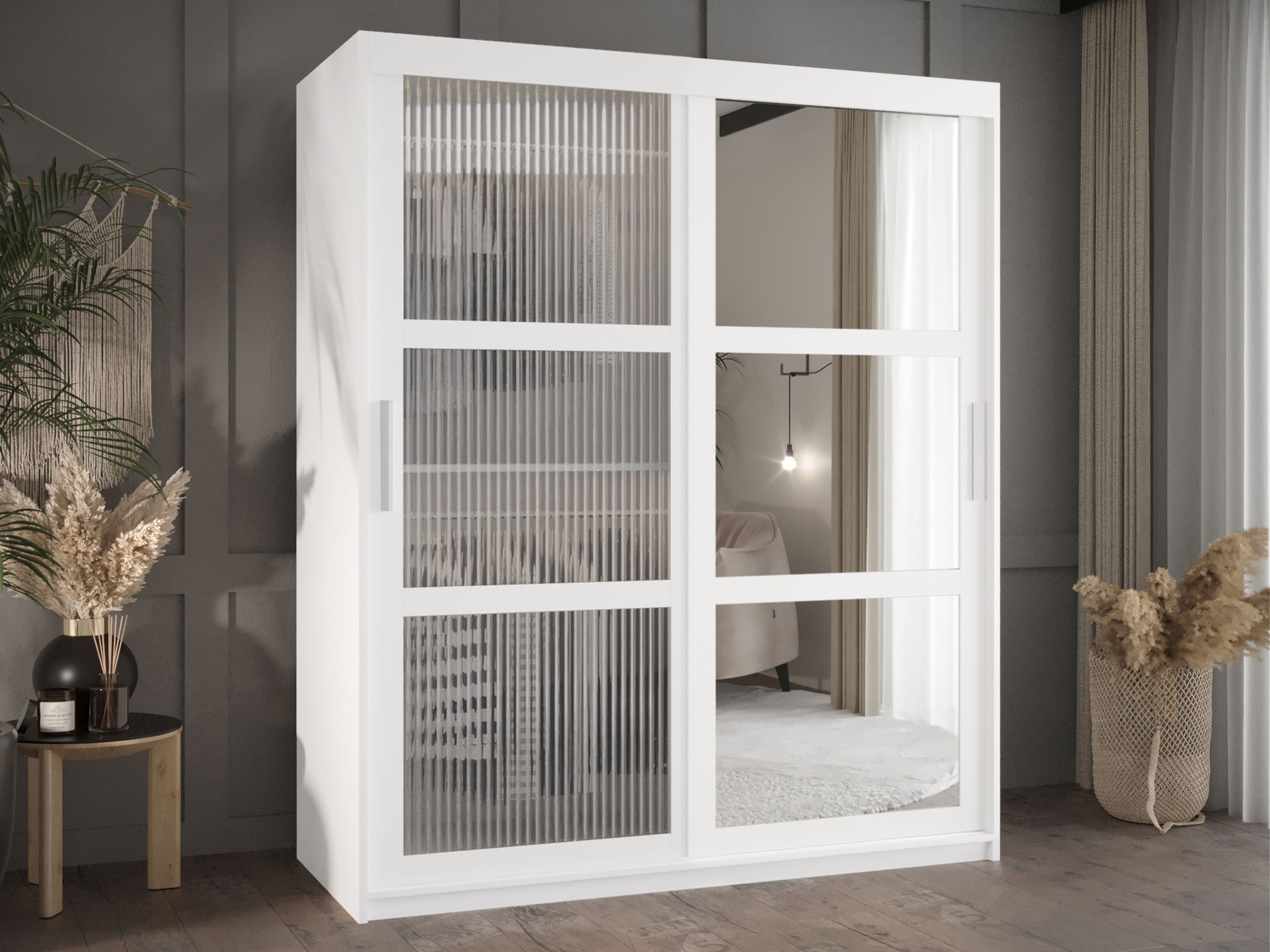 Kledingkast Hartford 576 (Wit)