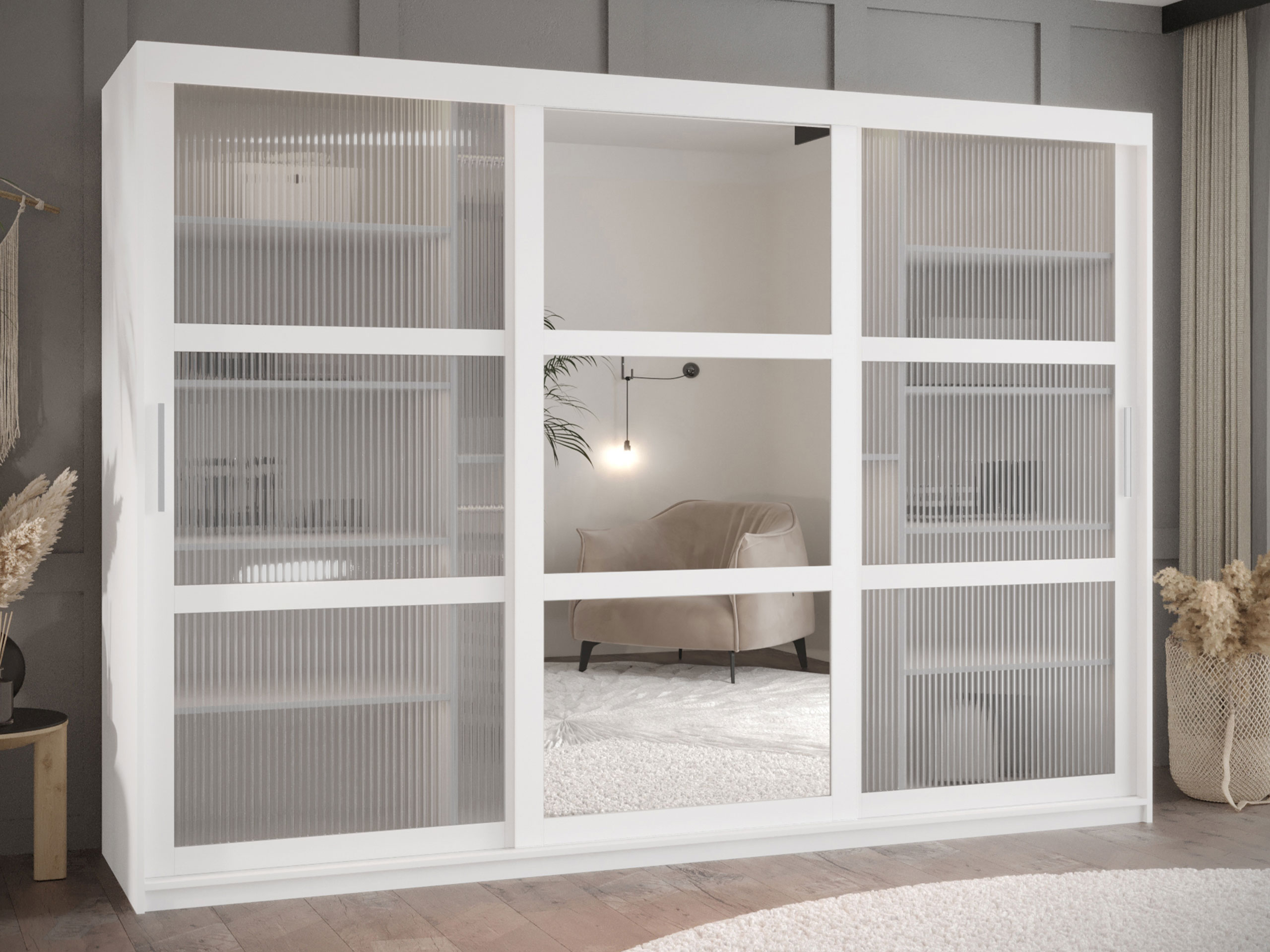 Kledingkast Hartford 576 (Wit)