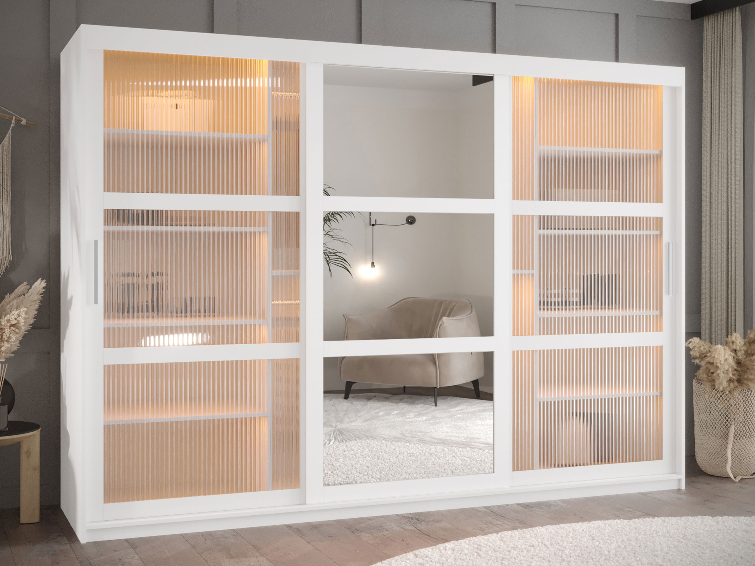 Kledingkast Hartford 576 (Wit)