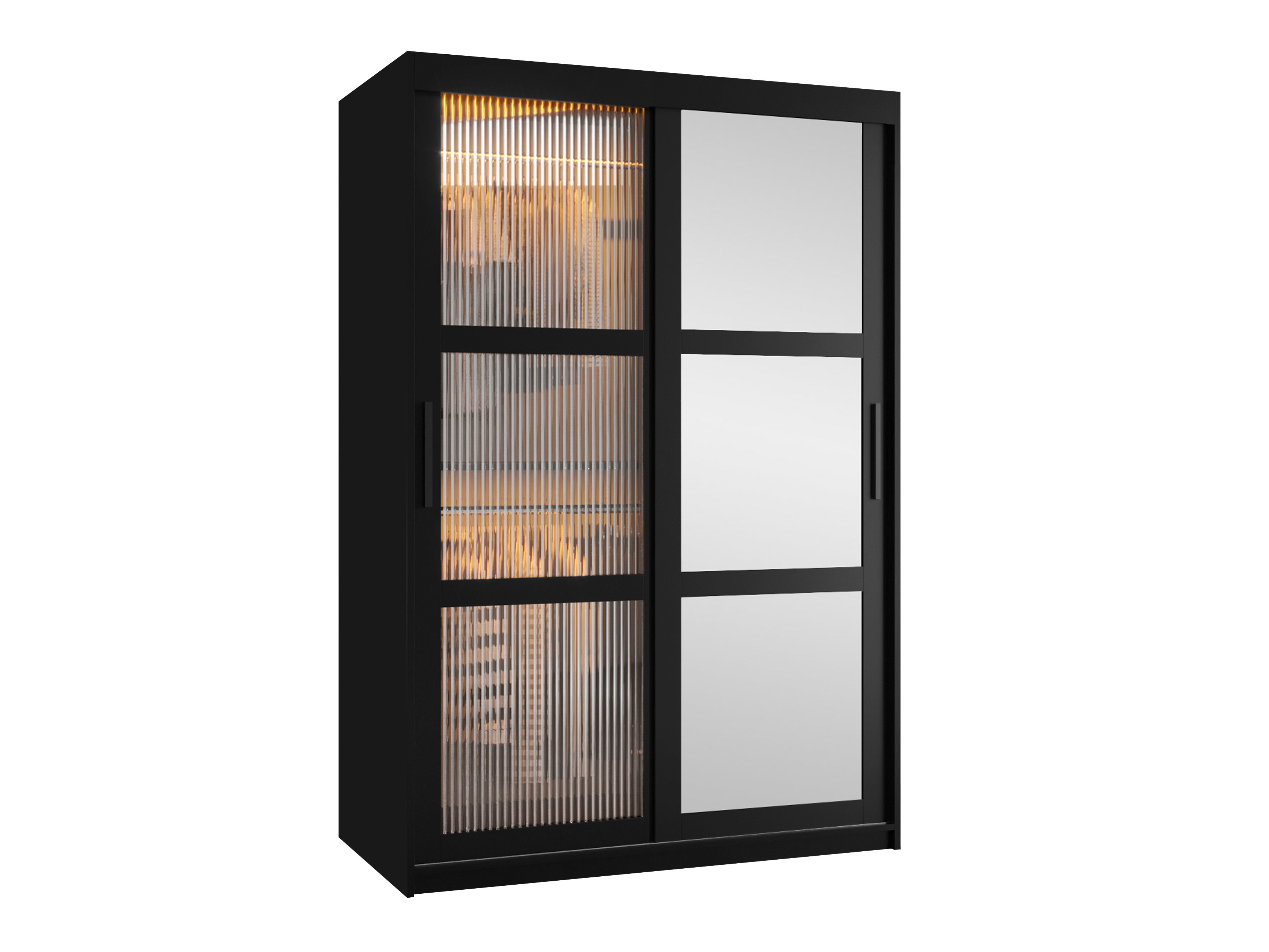 Kledingkast Hartford 576 (Zwart)