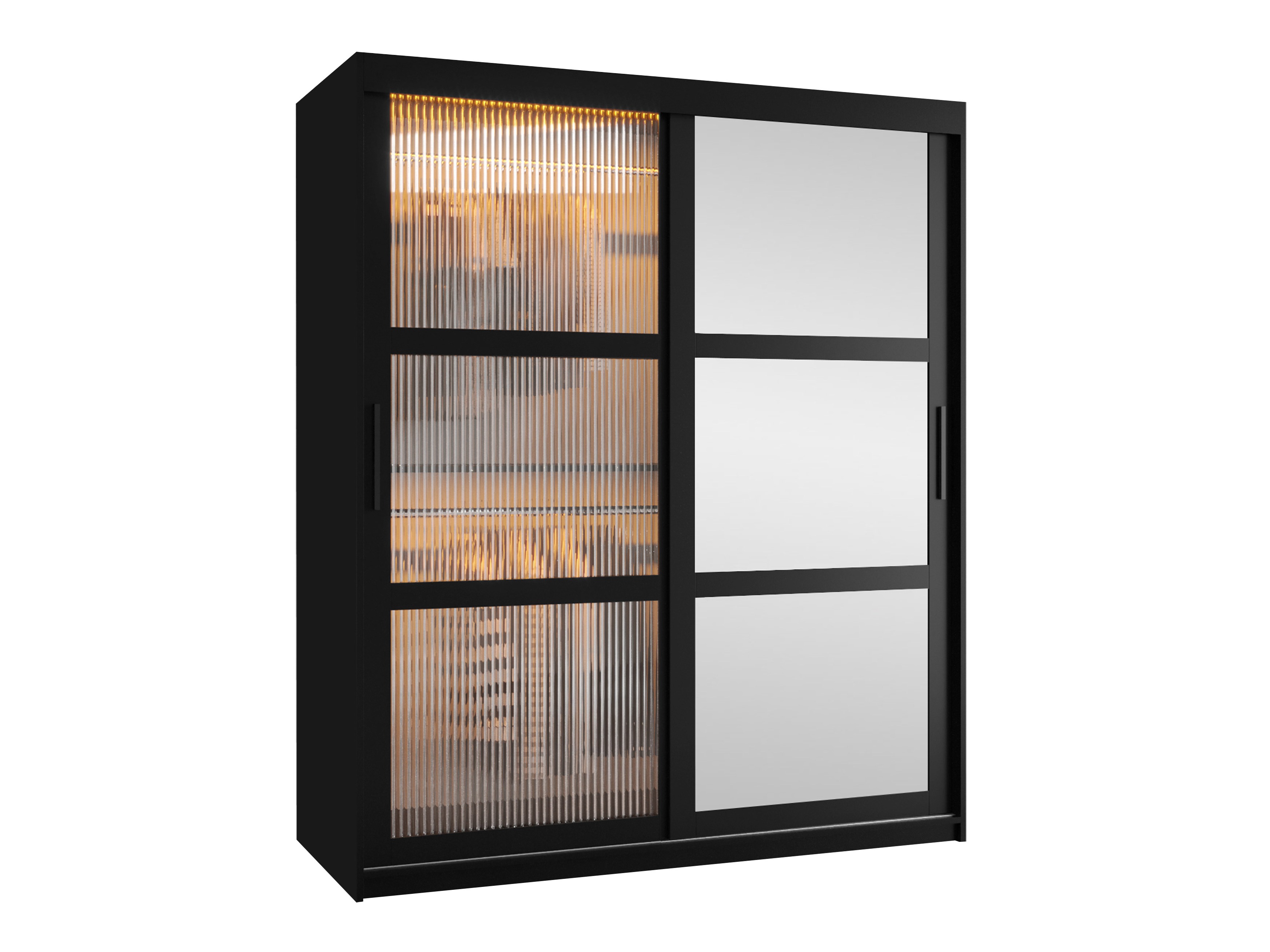 Kledingkast Hartford 576 (Zwart)