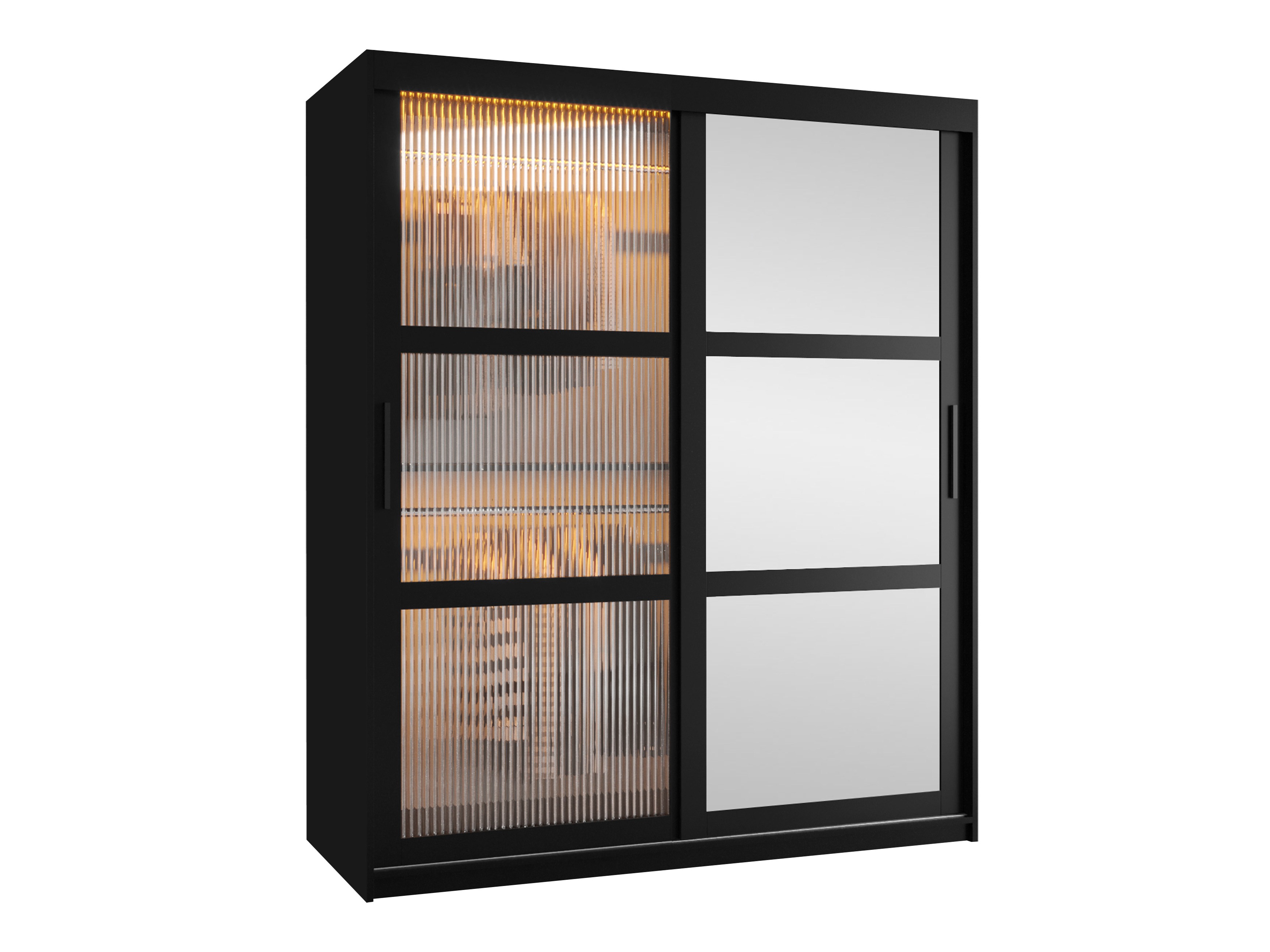 Kledingkast Hartford 576 (Zwart)