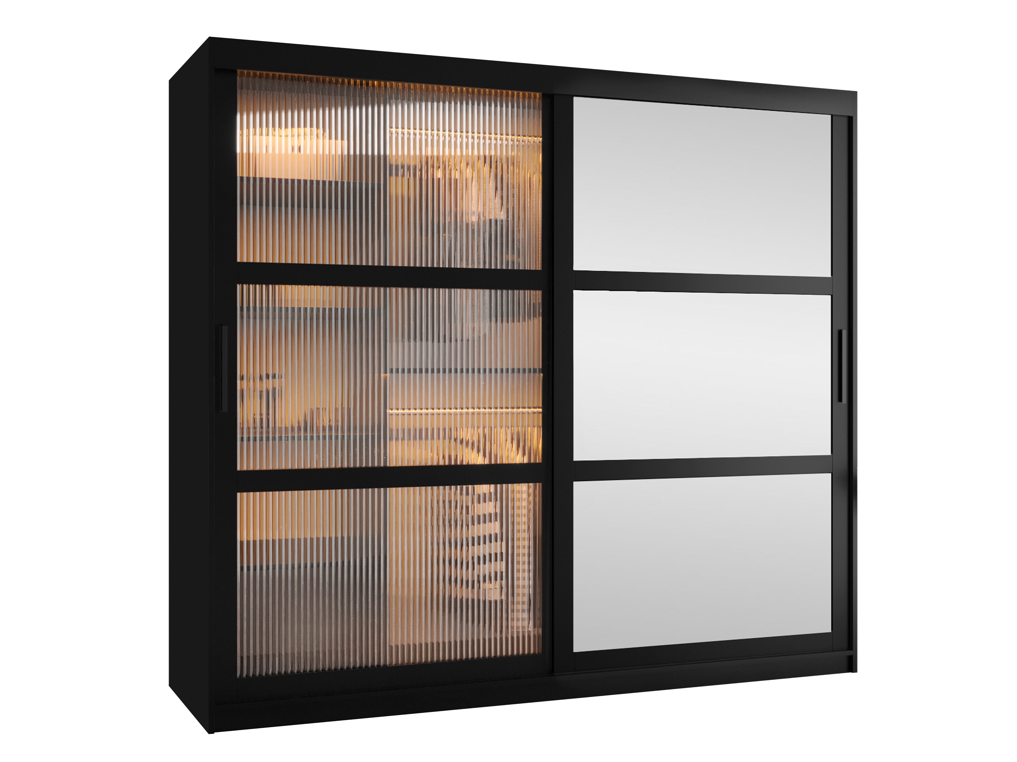 Kledingkast Hartford 576 (Zwart)