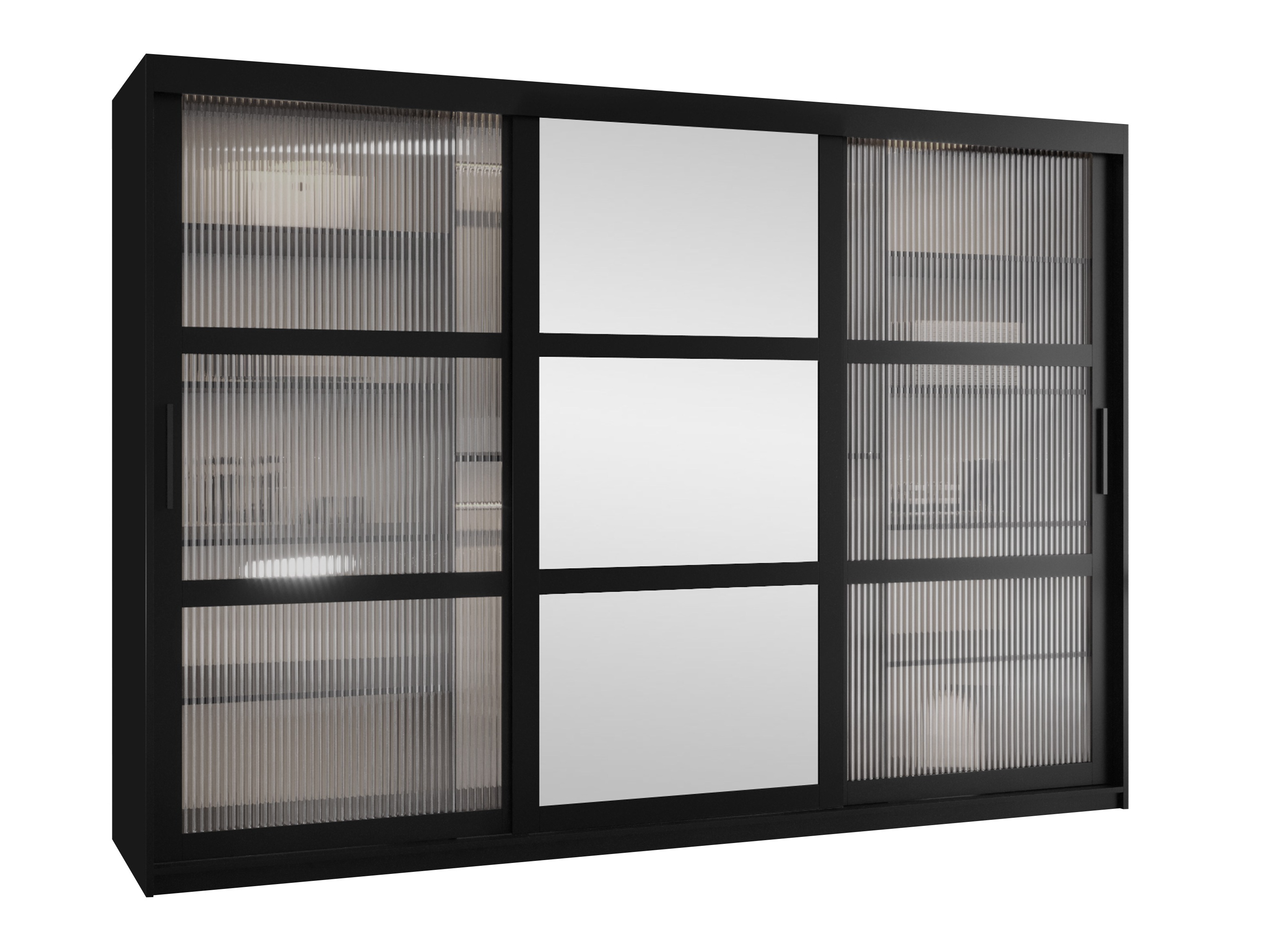 Kledingkast Hartford 576 (Zwart)