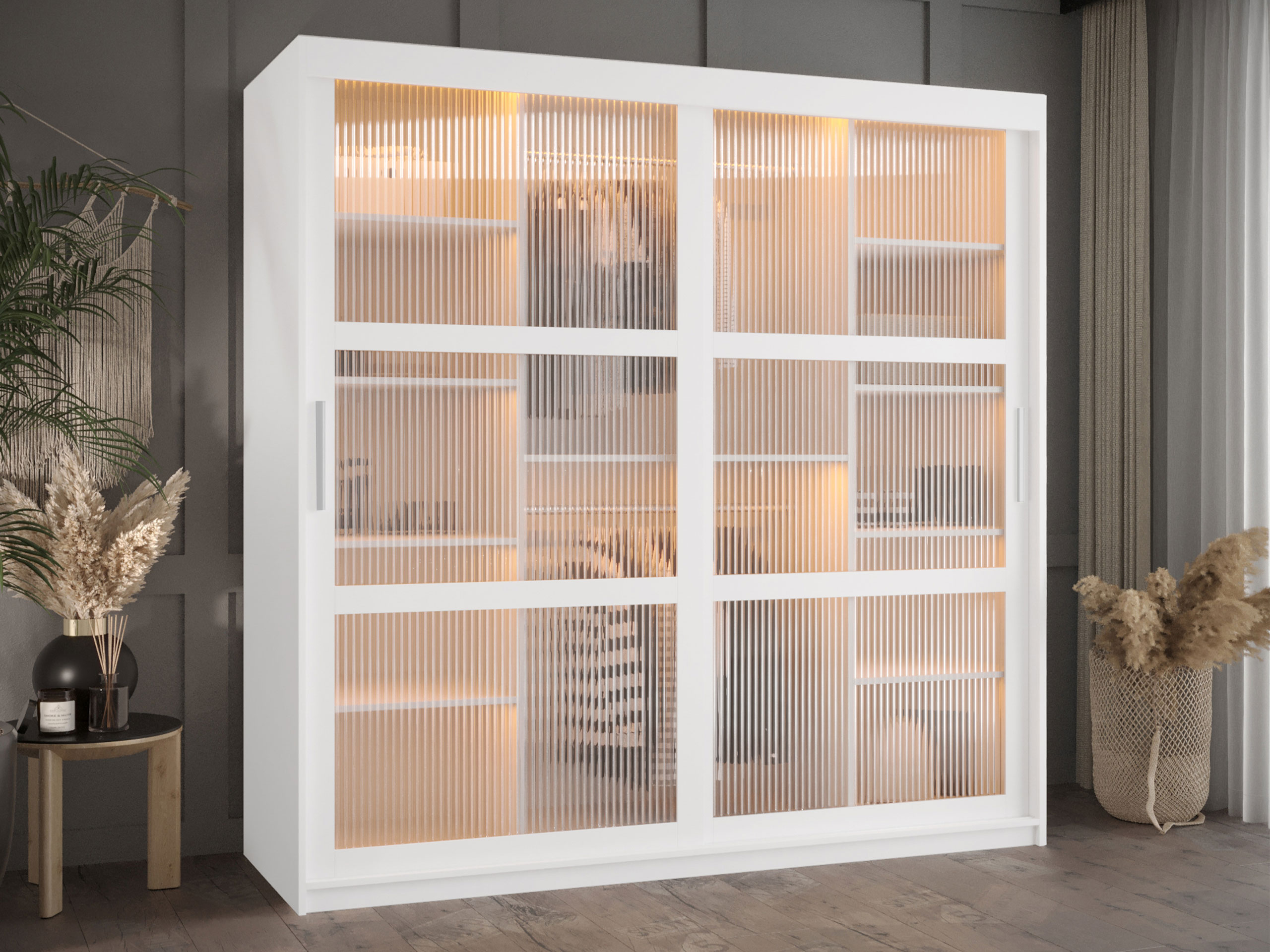 Kledingkast Hartford 575 (Wit)