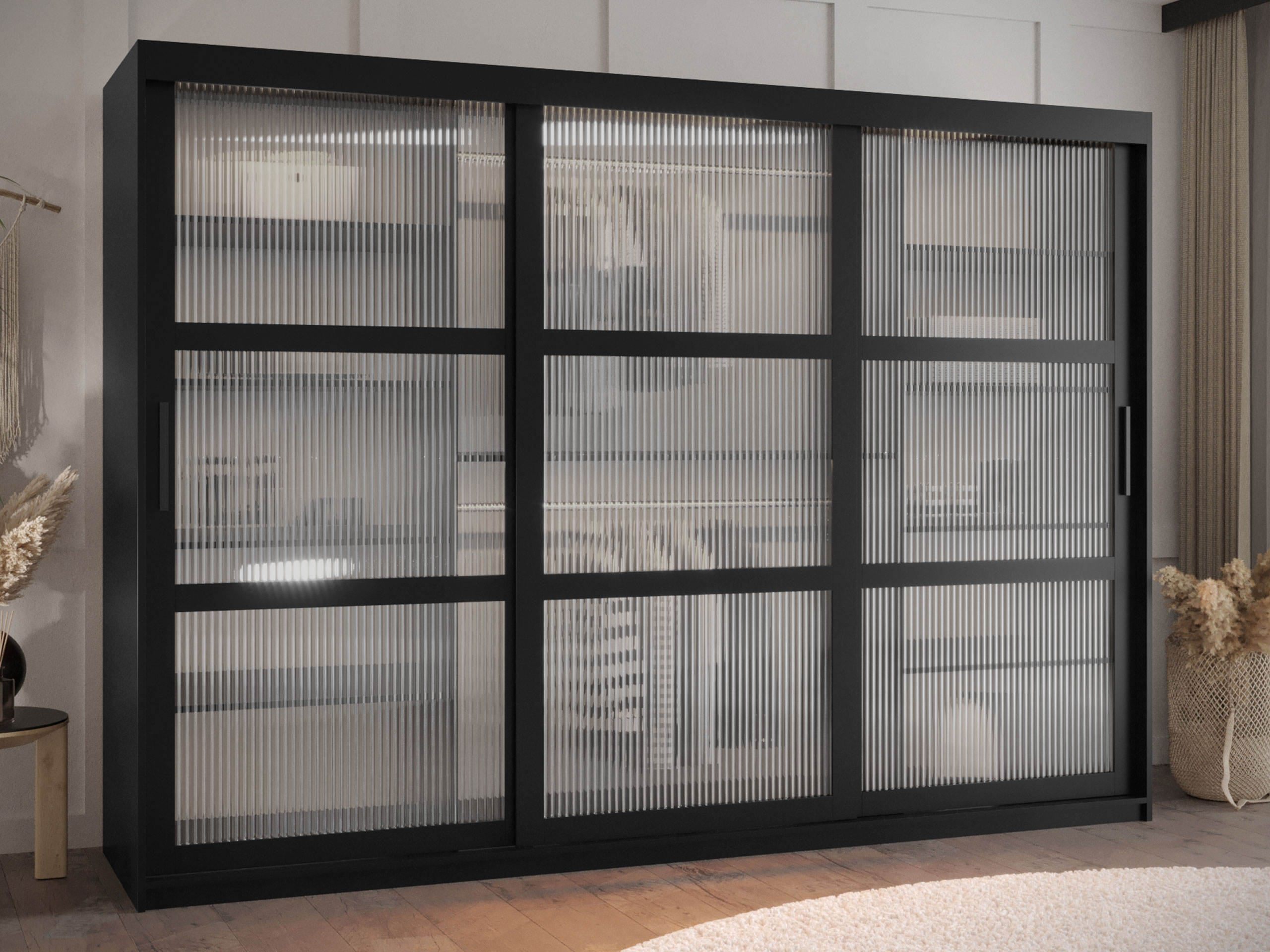 Kledingkast Hartford 575 (Zwart)