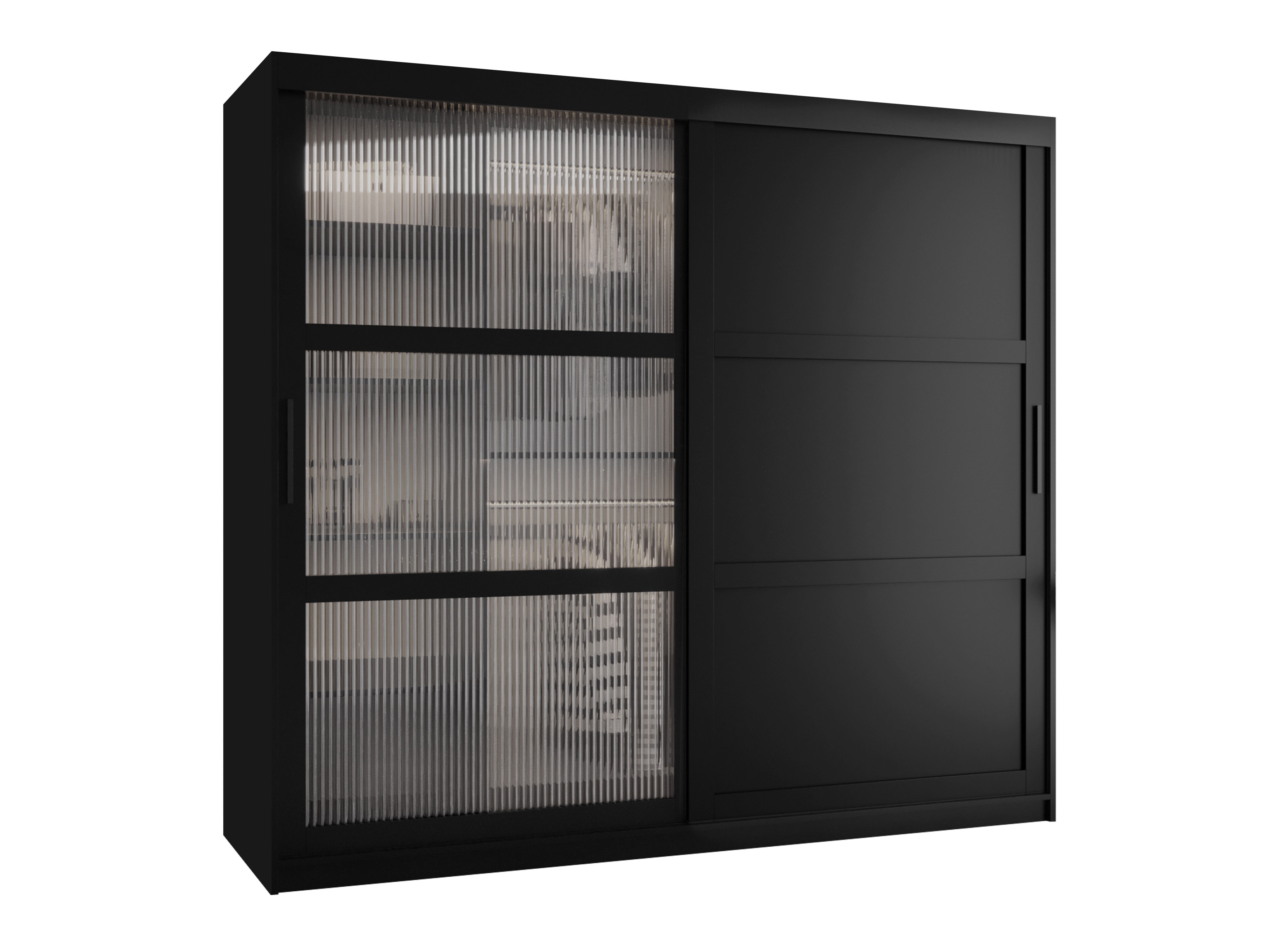 Kledingkast Hartford 577 (Zwart)