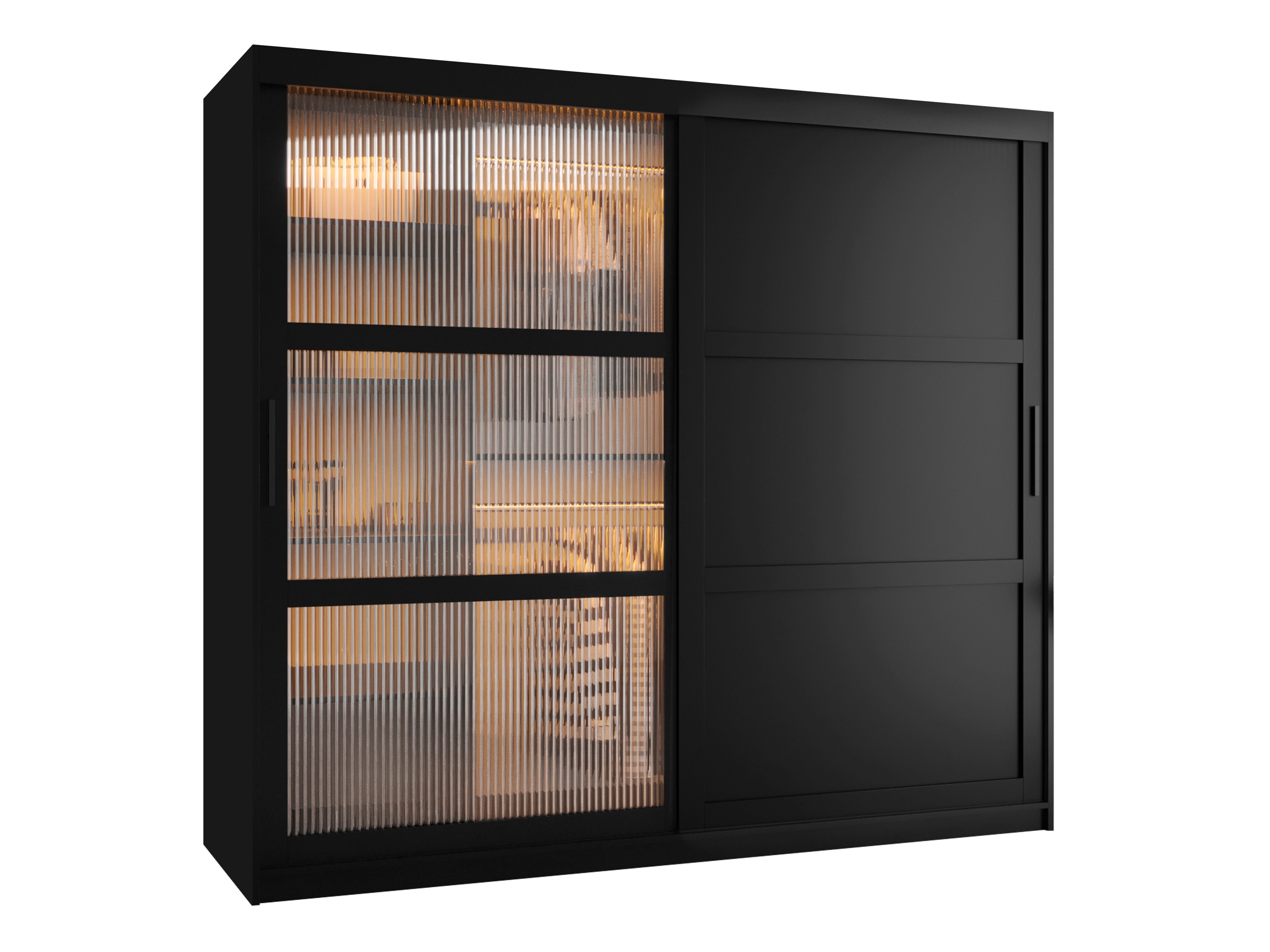 Kledingkast Hartford 577 (Zwart)