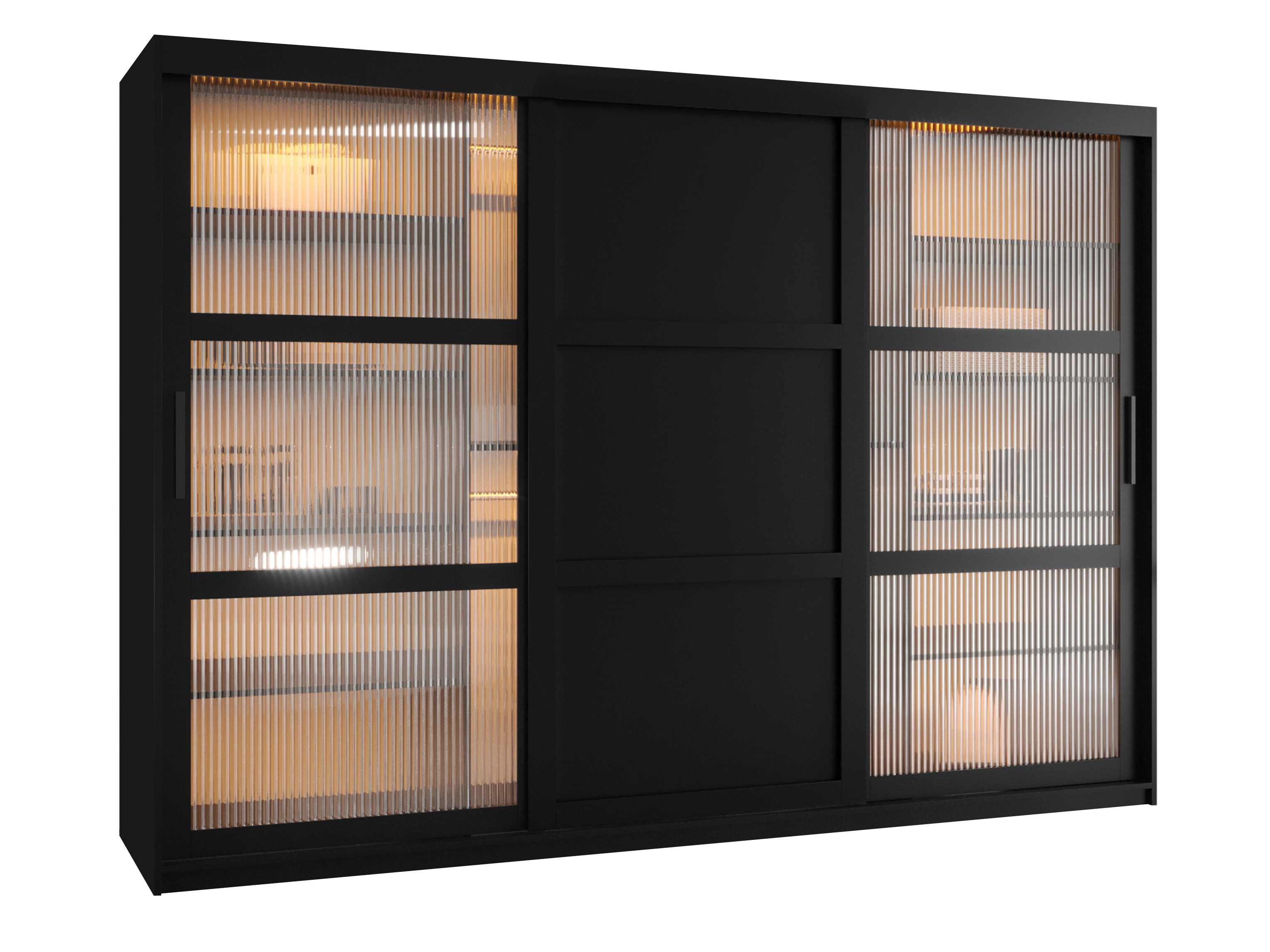 Kledingkast Hartford 577 (Zwart)