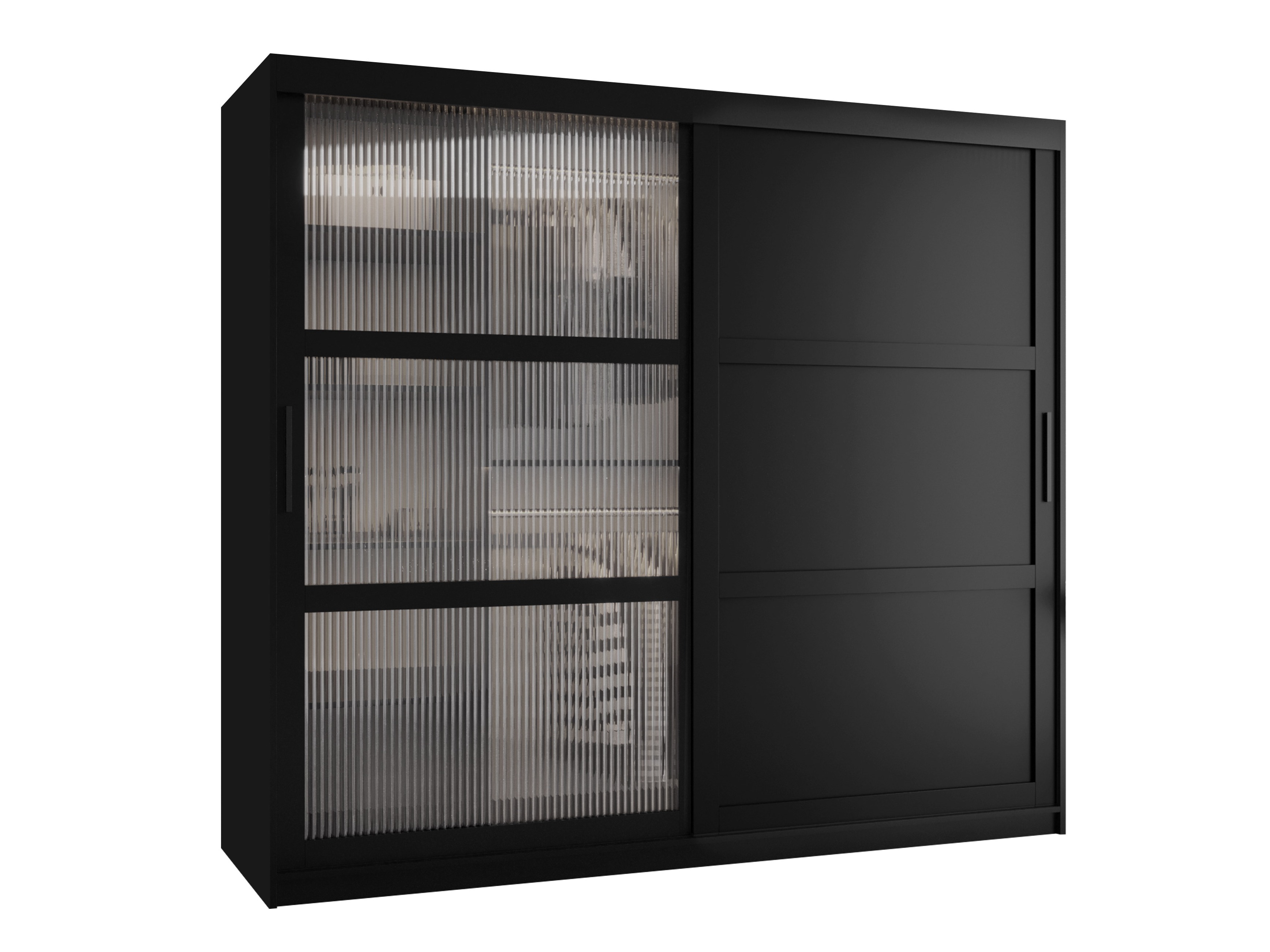 Kledingkast Hartford 577 (Zwart)