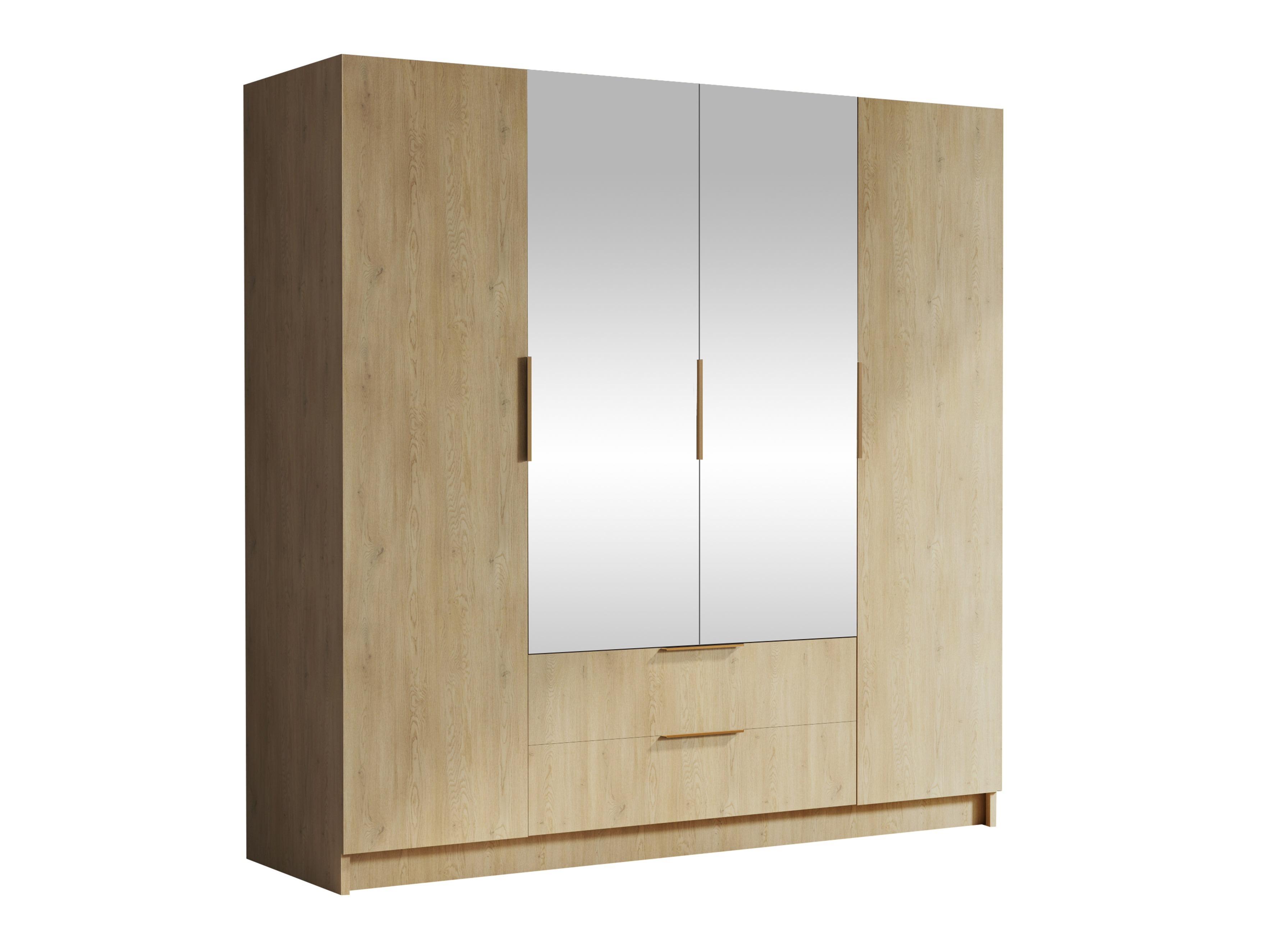 Kledingkast Closico Cadron II (Eiken)