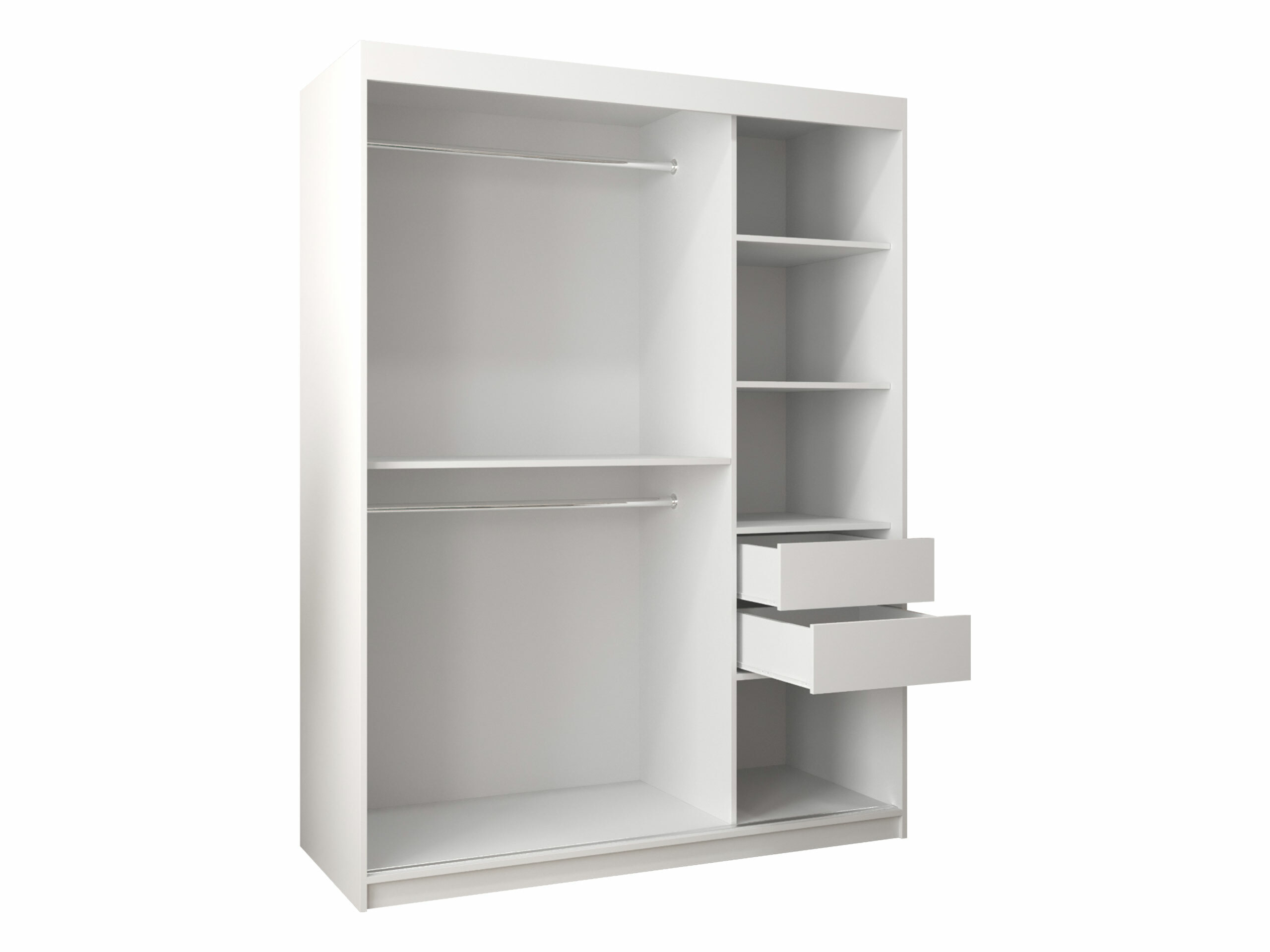 Kledingkast Hartford 578 (Zwart)