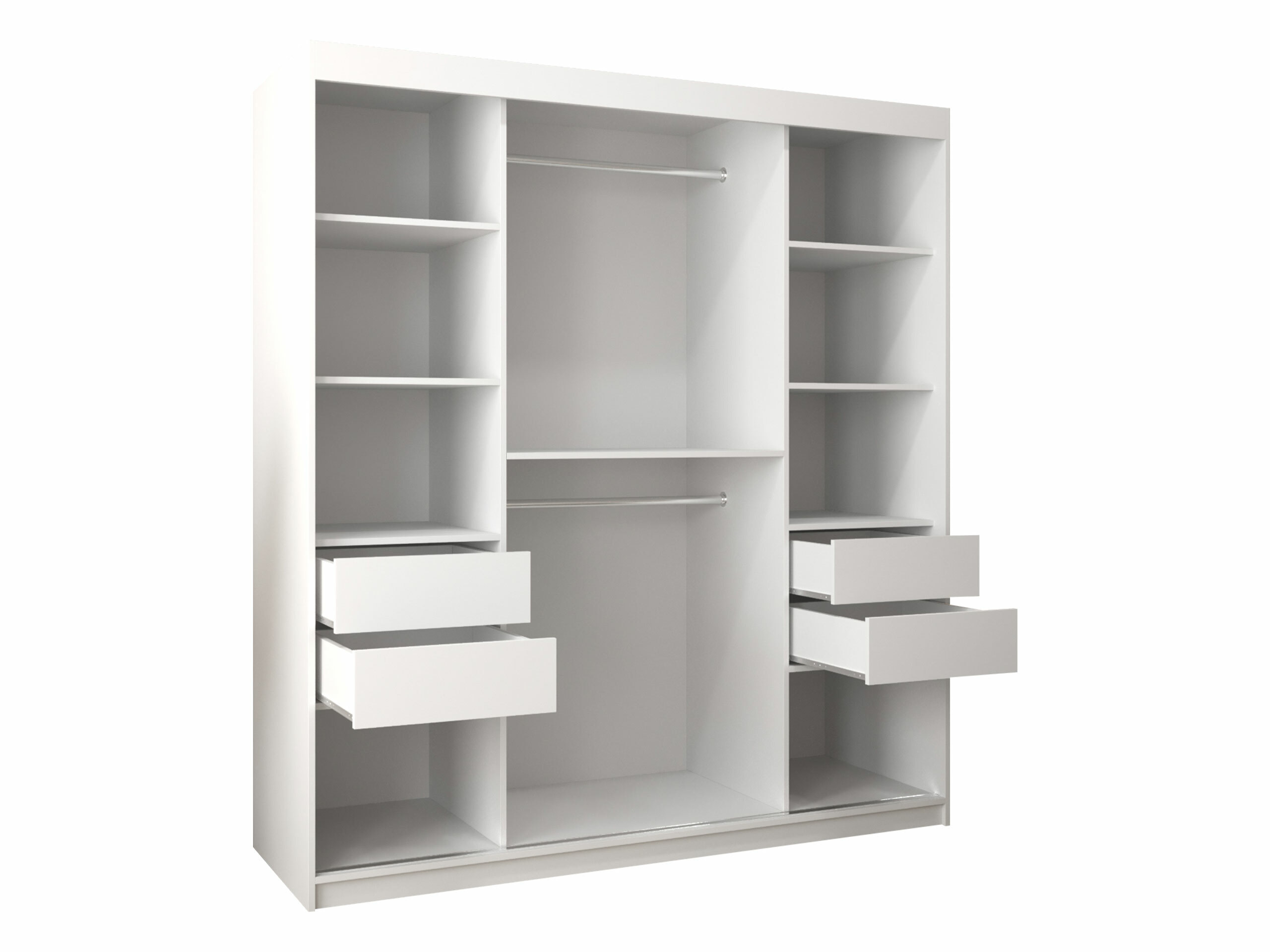 Kledingkast Hartford 578 (Zwart)