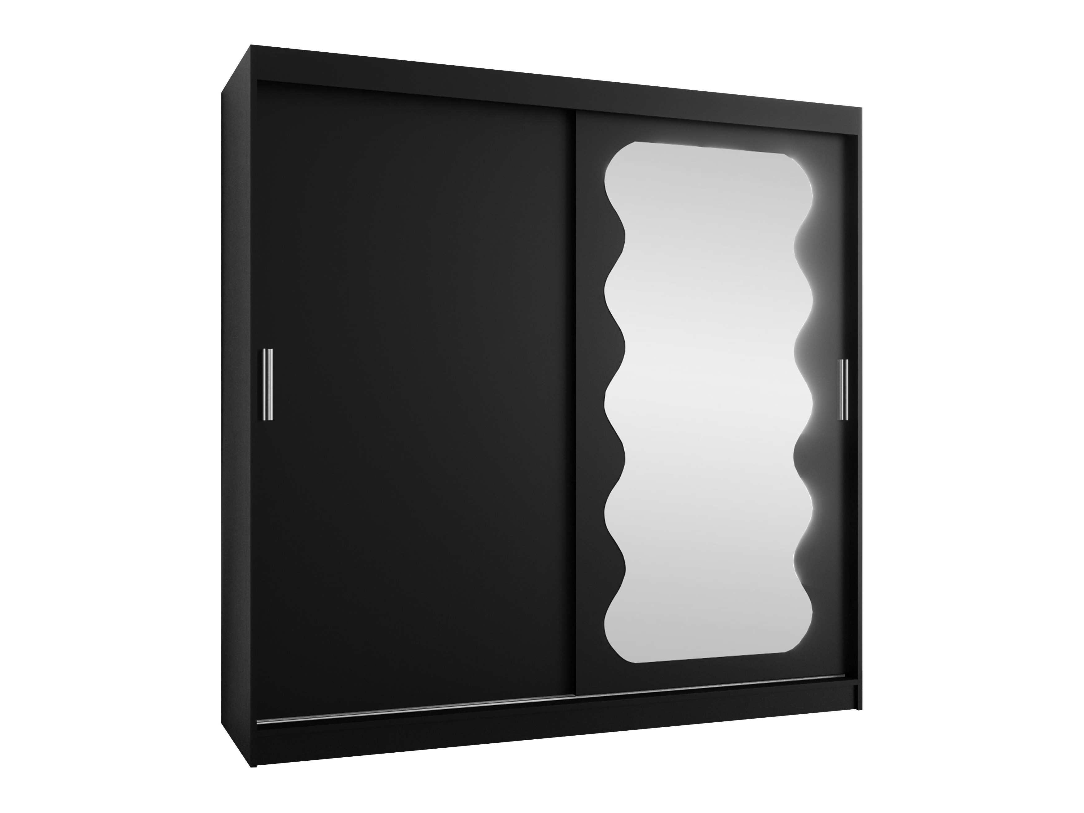 Kledingkast Hartford 578 (Zwart)