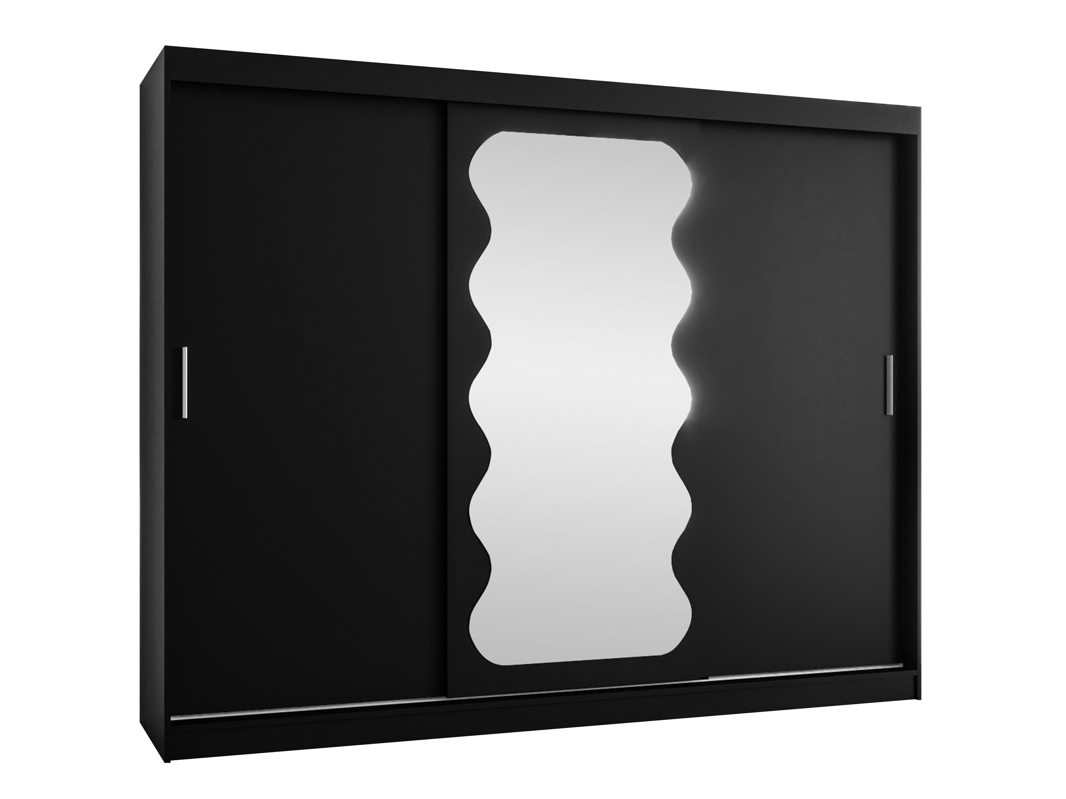 Kledingkast Hartford 578 (Zwart)