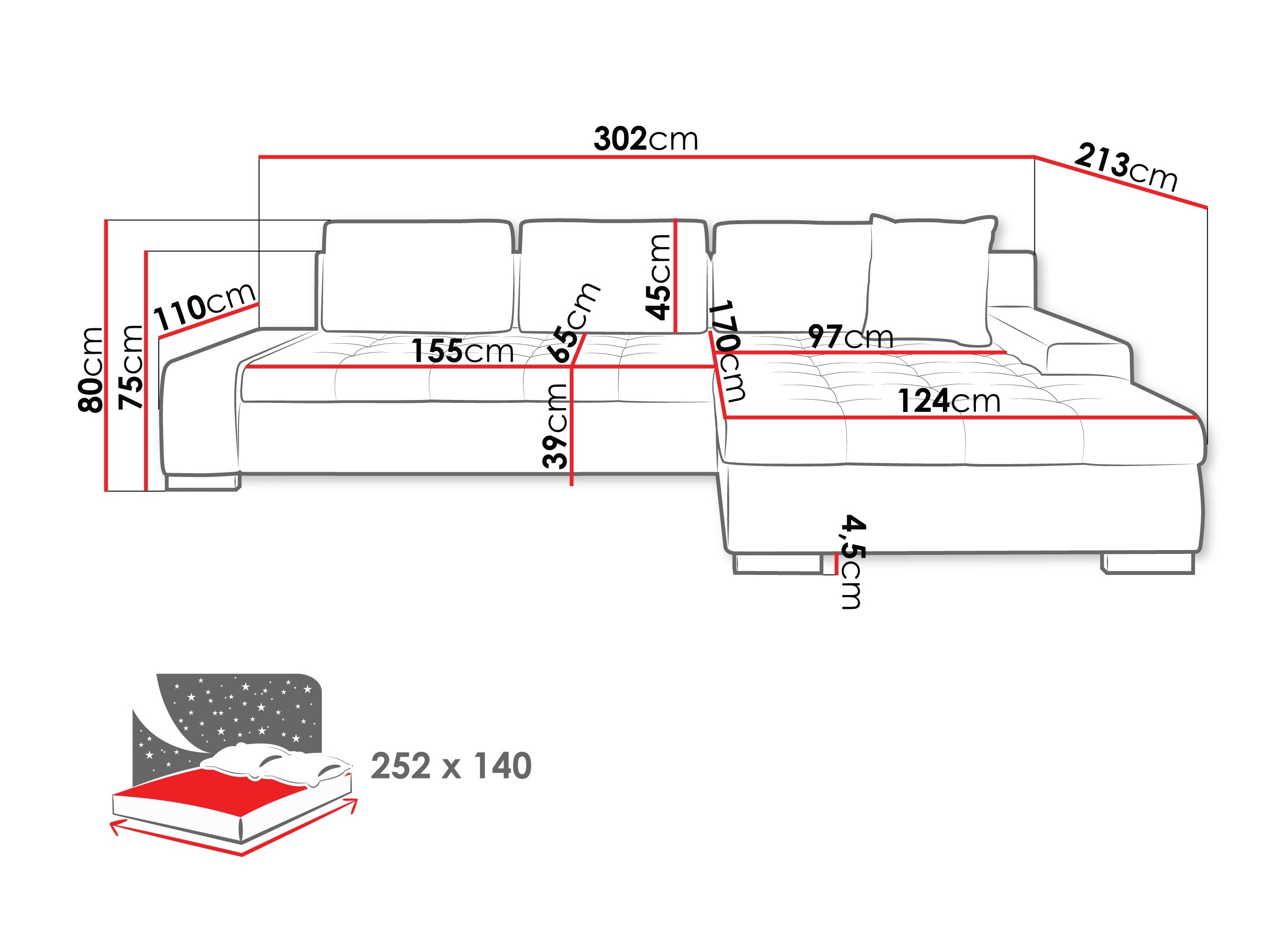Hoekbank Comfivo 147 (Corbett 82)